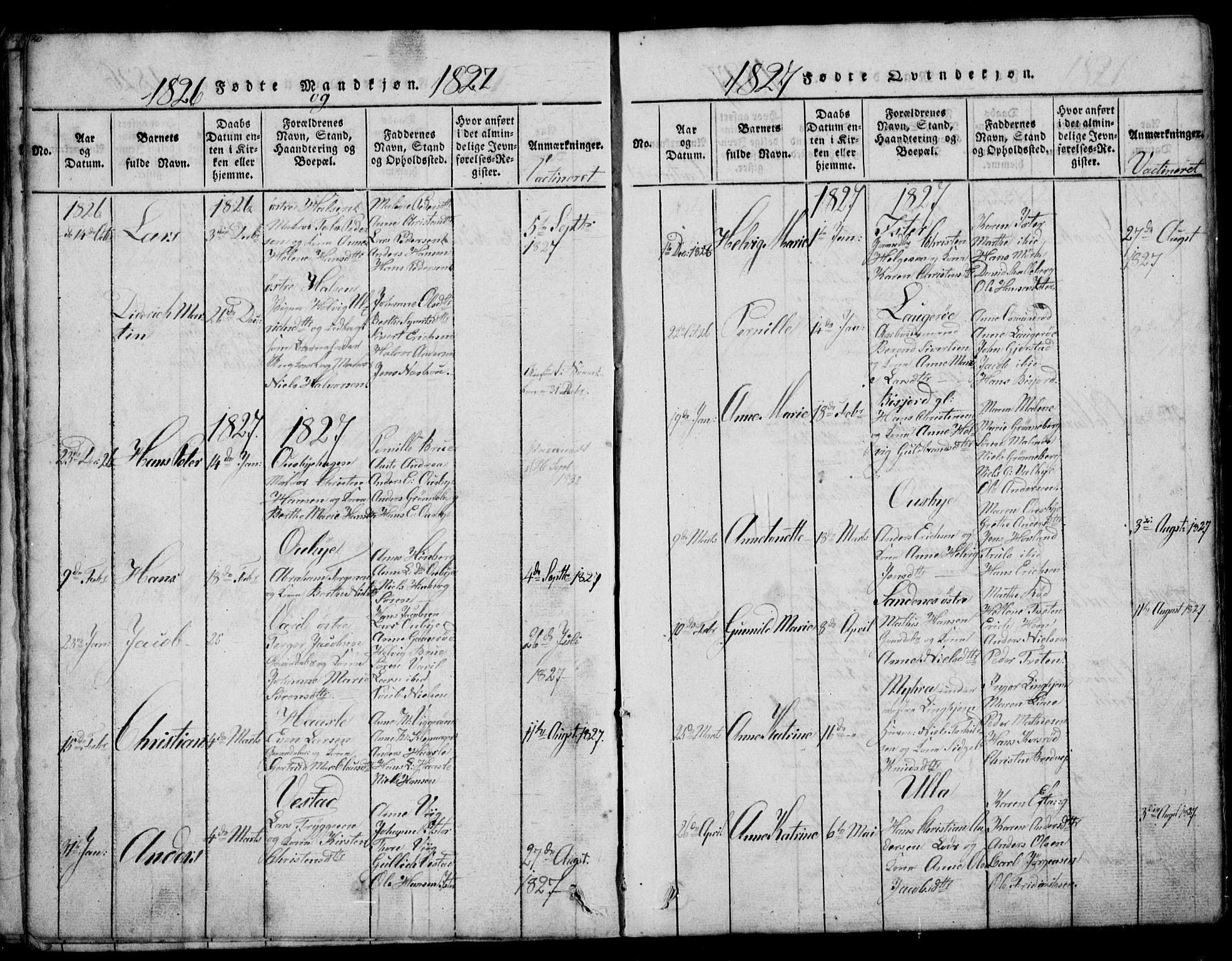 Tjølling kirkebøker, SAKO/A-60/G/Ga/L0001: Parish register (copy) no. 1, 1814-1835, p. 120