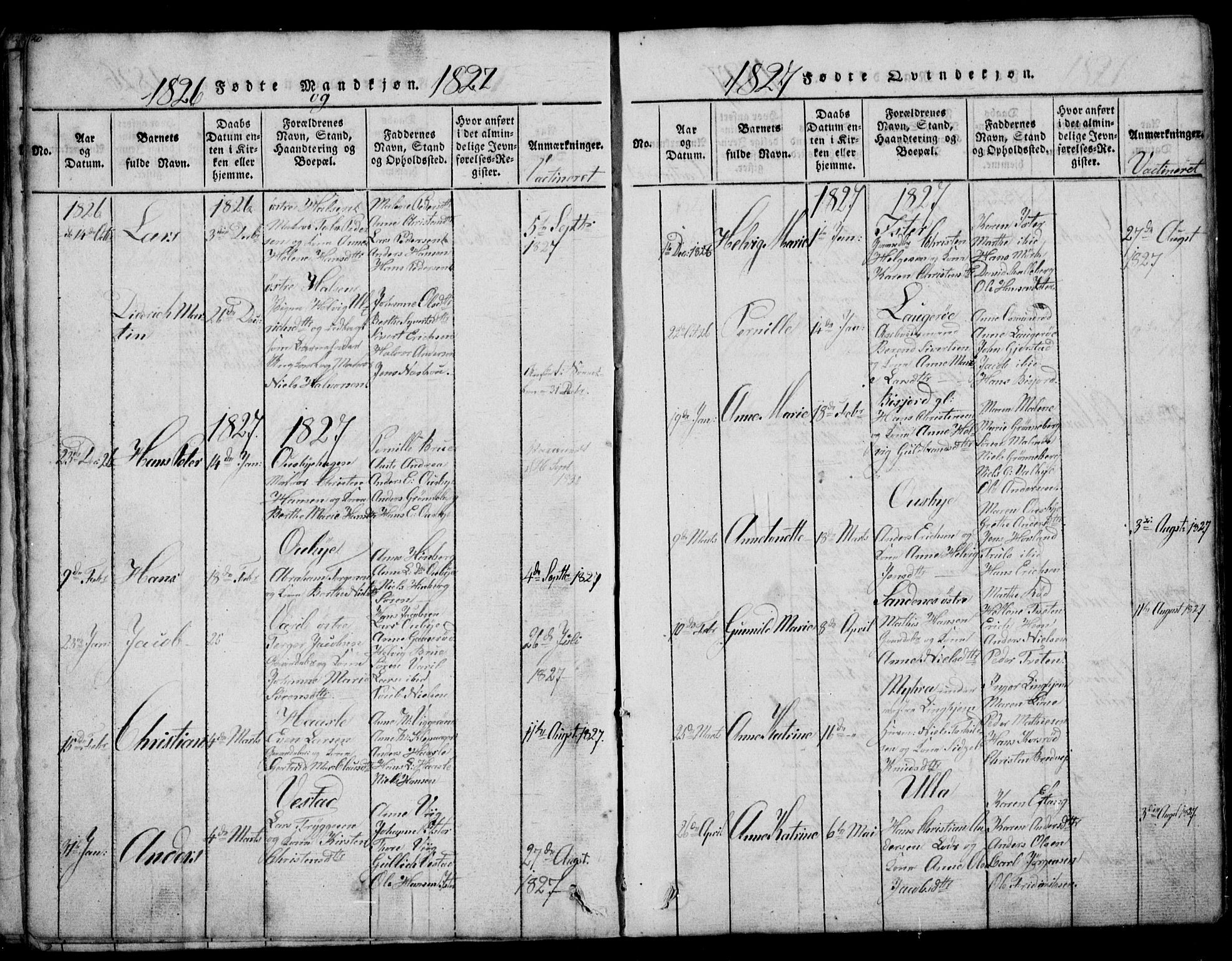 Tjølling kirkebøker, AV/SAKO-A-60/G/Ga/L0001: Parish register (copy) no. 1, 1814-1835, p. 120