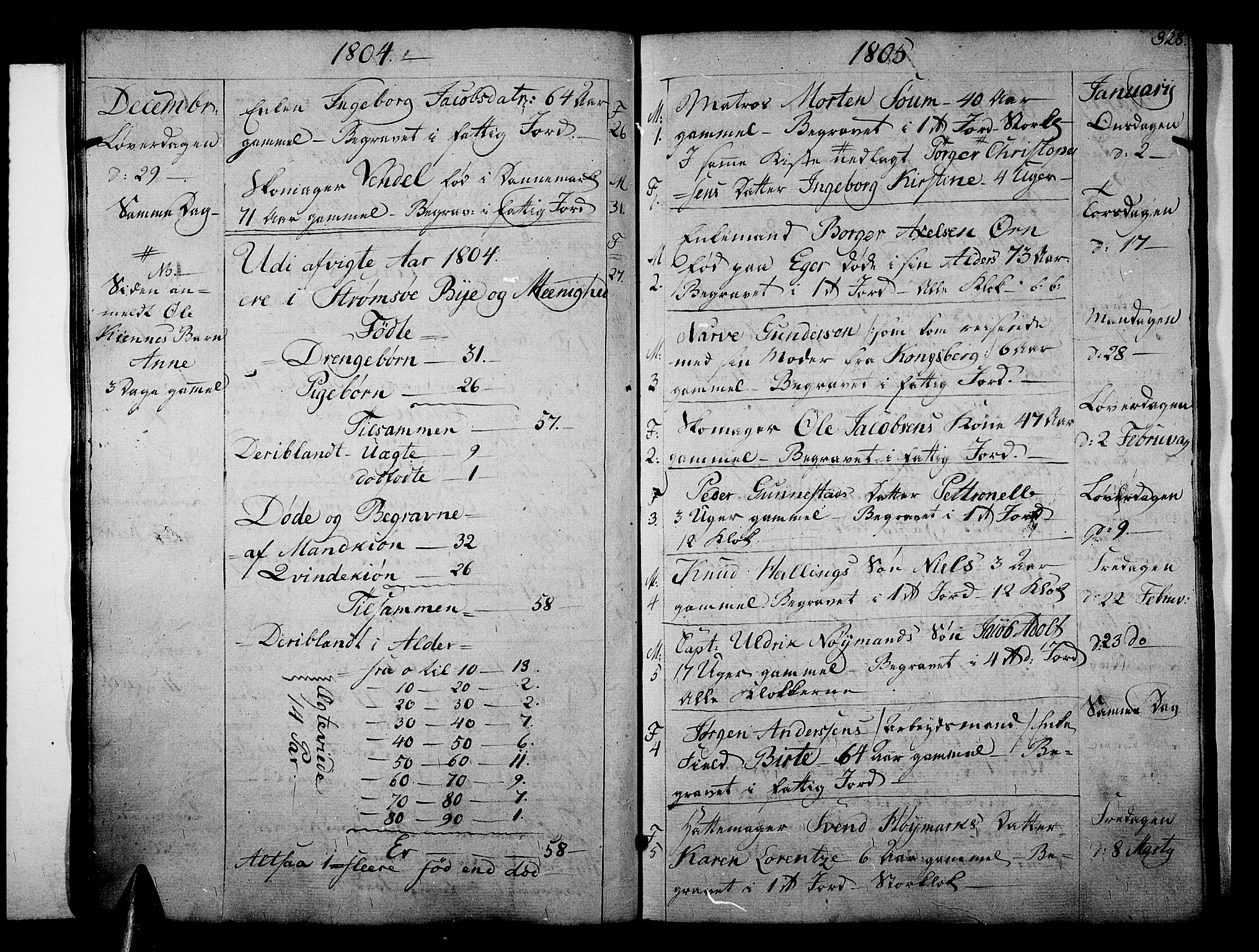 Strømsø kirkebøker, SAKO/A-246/F/Fa/L0010: Parish register (official) no. I 10, 1792-1822, p. 328