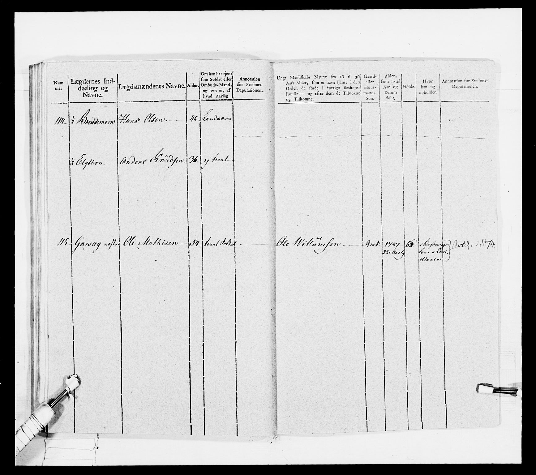 Generalitets- og kommissariatskollegiet, Det kongelige norske kommissariatskollegium, AV/RA-EA-5420/E/Eh/L0034: Nordafjelske gevorbne infanteriregiment, 1810, p. 442