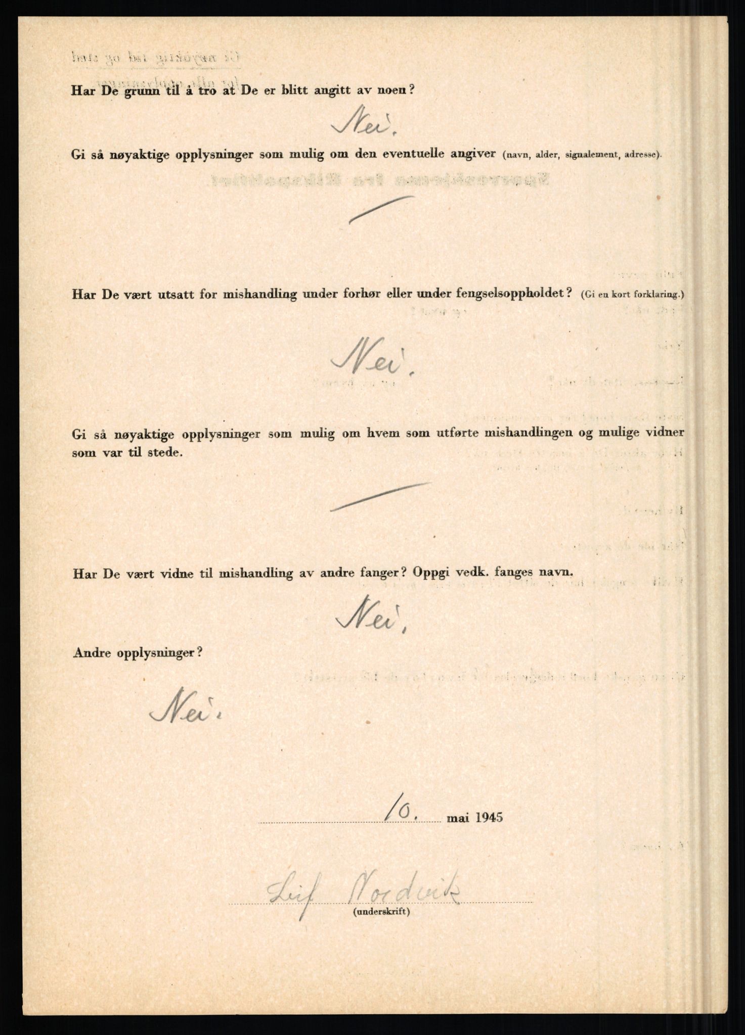 Rikspolitisjefen, AV/RA-S-1560/L/L0012: Mogensen, Øivind - Noraas, Lars, 1940-1945, p. 1083