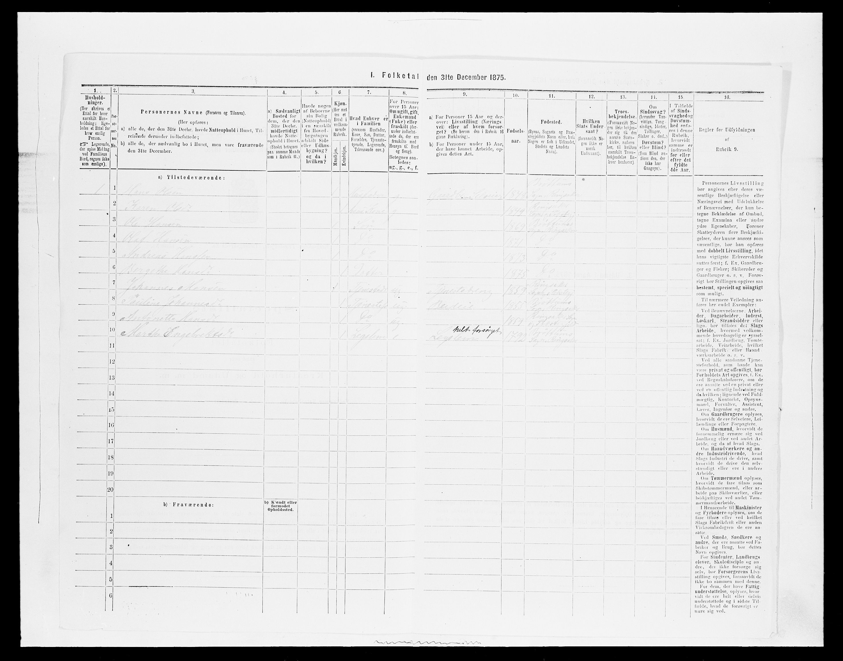 SAH, 1875 census for 0412P Ringsaker, 1875, p. 3234