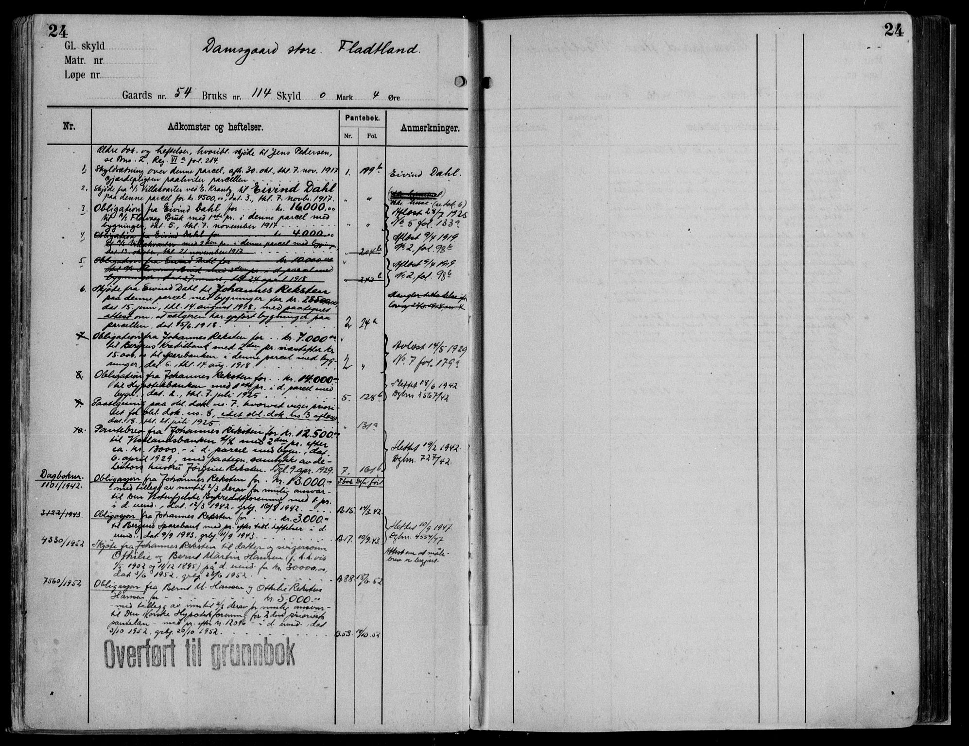 Midhordland sorenskriveri, AV/SAB-A-3001/1/G/Ga/Gab/L0115: Mortgage register no. II.A.b.115, p. 24