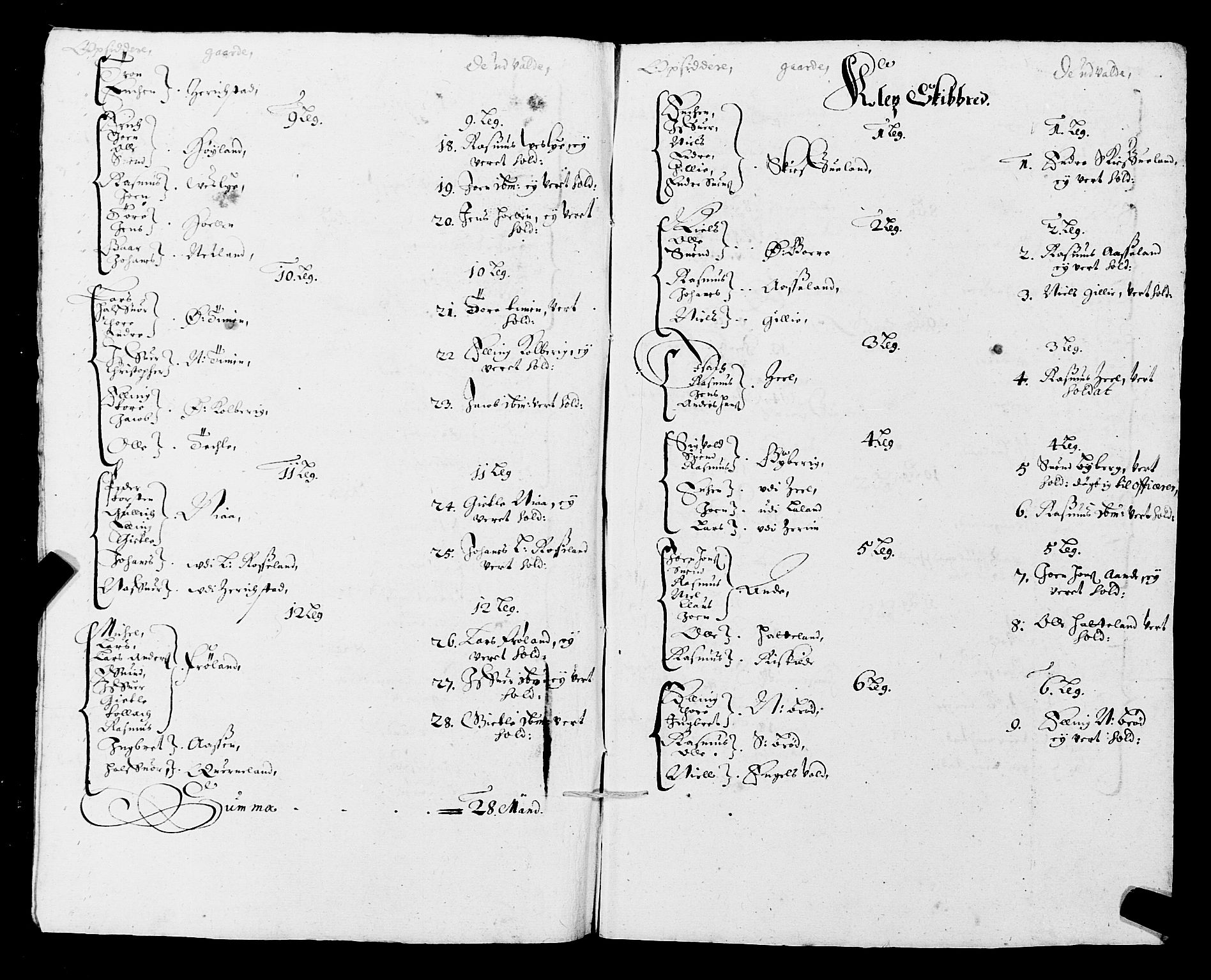 Fylkesmannen i Rogaland, AV/SAST-A-101928/99/3/325/325CA/L0003: MILITÆRE MANNTALL/LEGDSRULLER: RYFYLKE, JÆREN OG DALANE FOGDERI, 1671-1680, p. 39