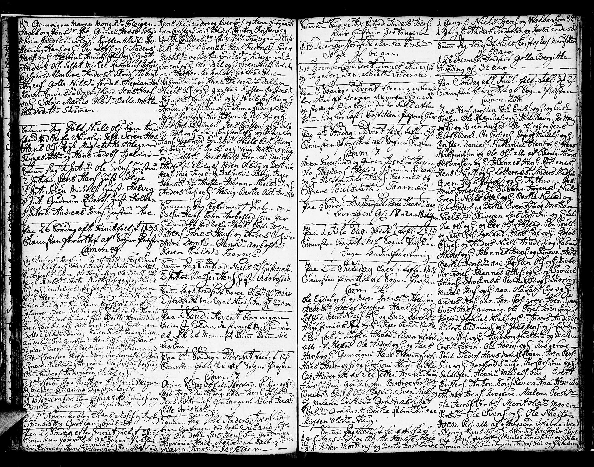 Ibestad sokneprestembete, SATØ/S-0077/H/Ha/Hab/L0001klokker: Parish register (copy) no. 1, 1776-1808, p. 83-84