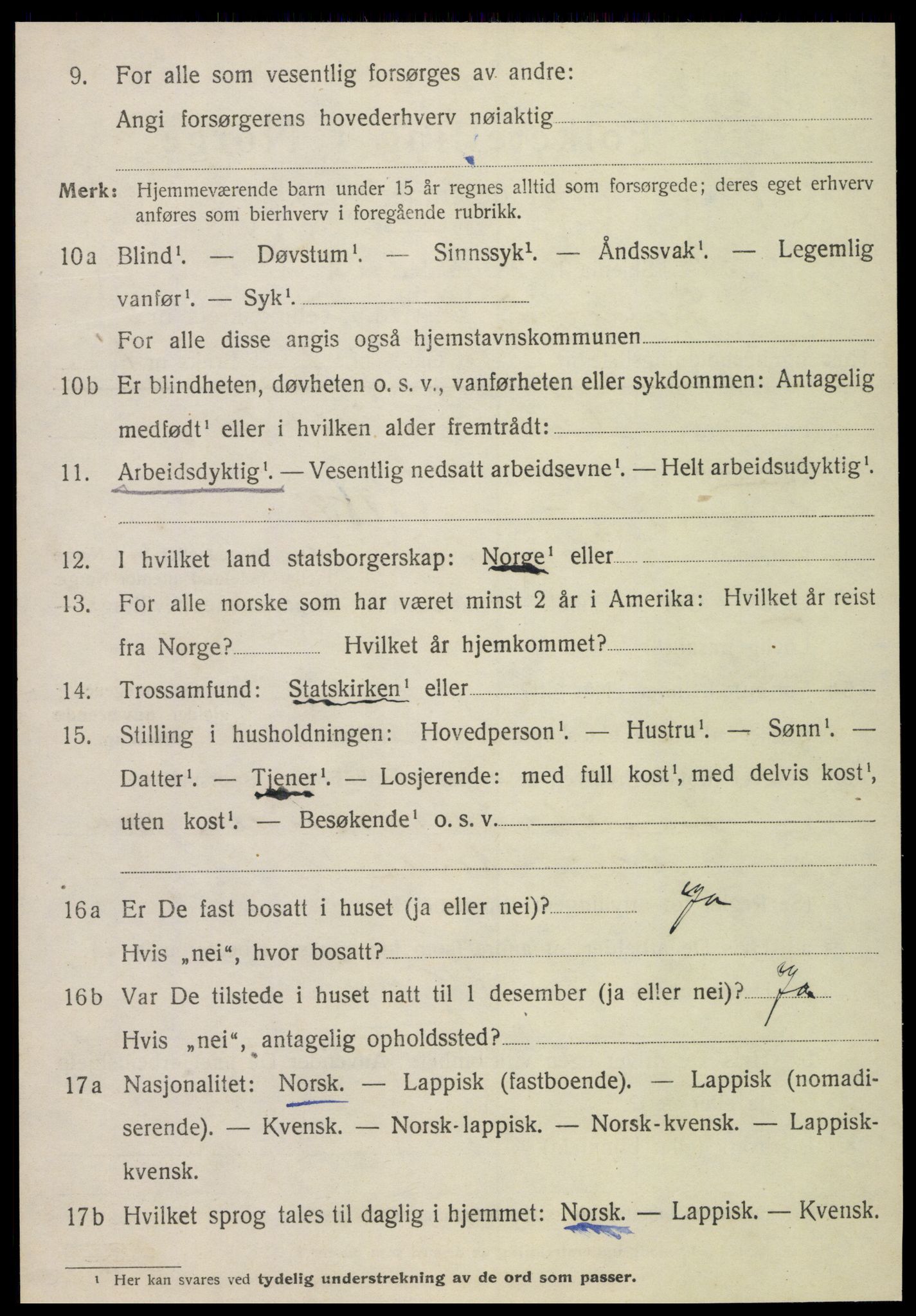 SAT, 1920 census for Inderøy, 1920, p. 1832