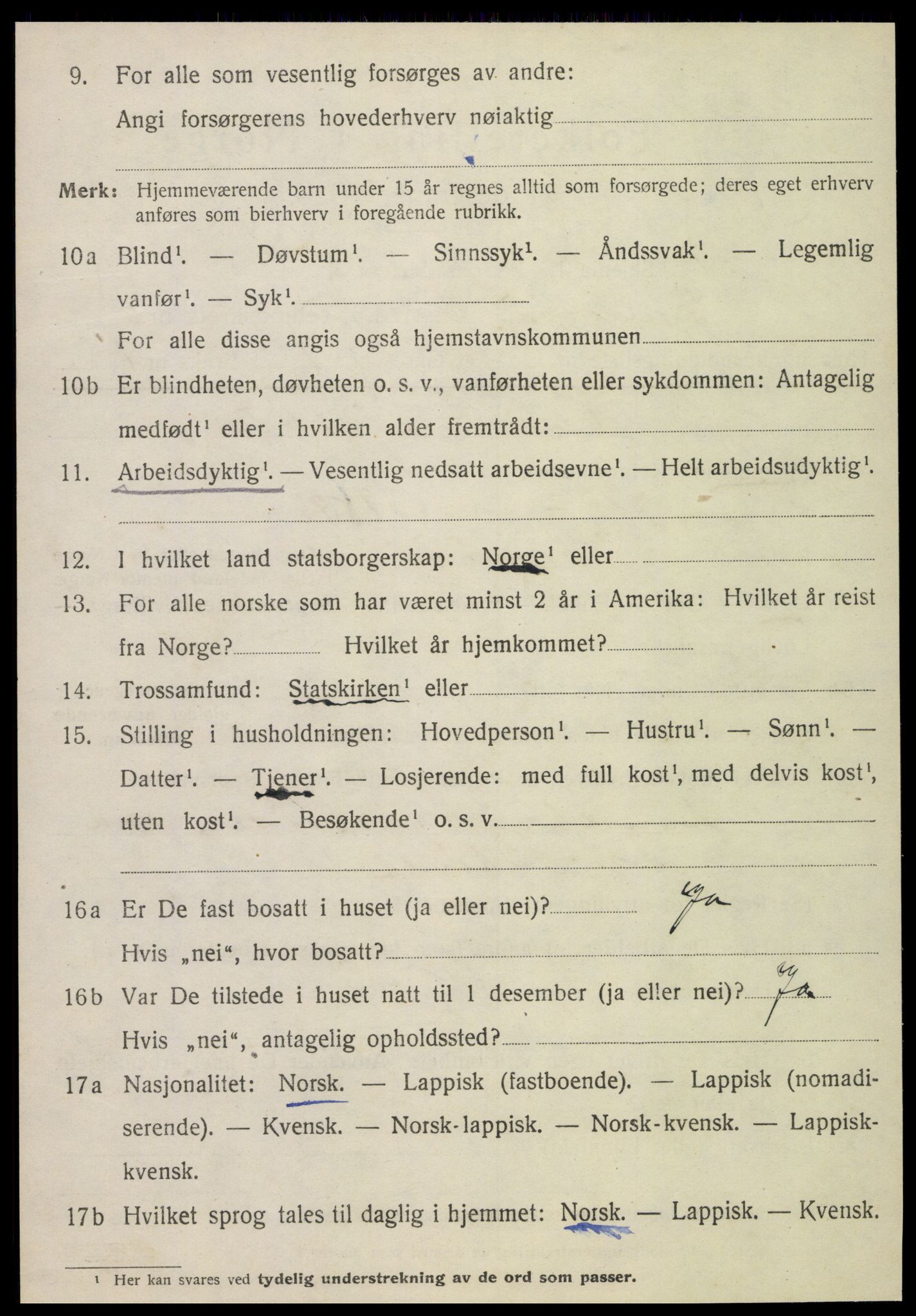 SAT, 1920 census for Inderøy, 1920, p. 1832