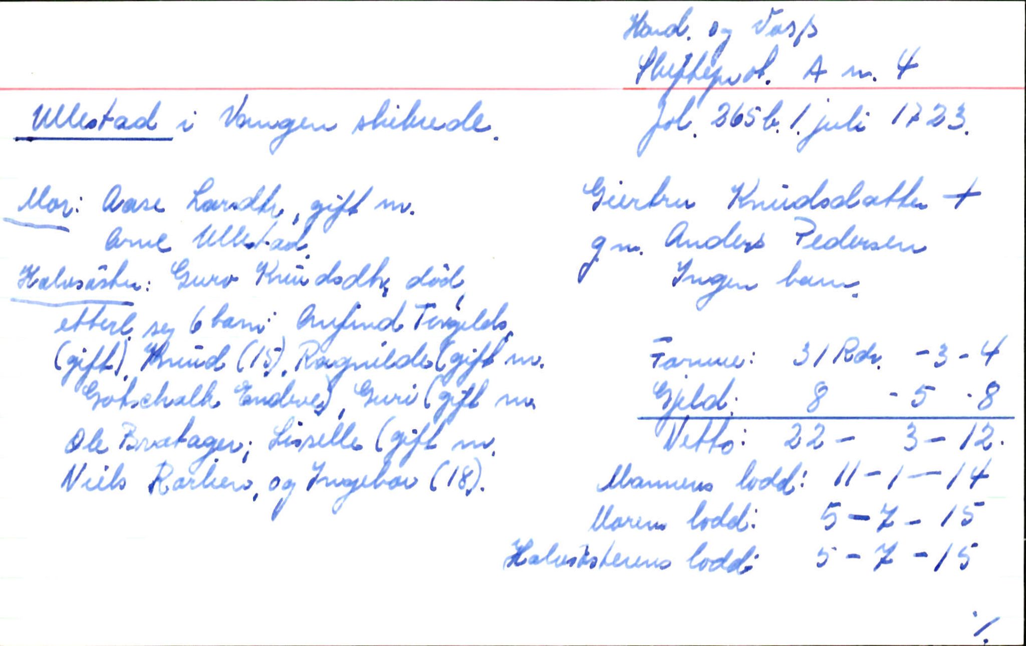 Skiftekort ved Statsarkivet i Bergen, SAB/SKIFTEKORT/002/L0002: Skifteprotokoll nr. 4-5, 1720-1747, p. 592