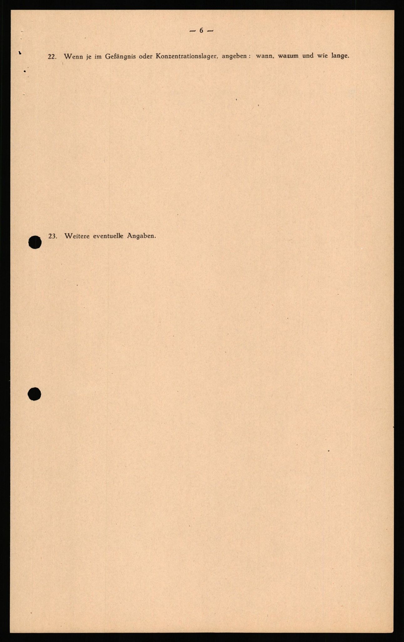 Forsvaret, Forsvarets overkommando II, AV/RA-RAFA-3915/D/Db/L0034: CI Questionaires. Tyske okkupasjonsstyrker i Norge. Tyskere., 1945-1946, p. 111