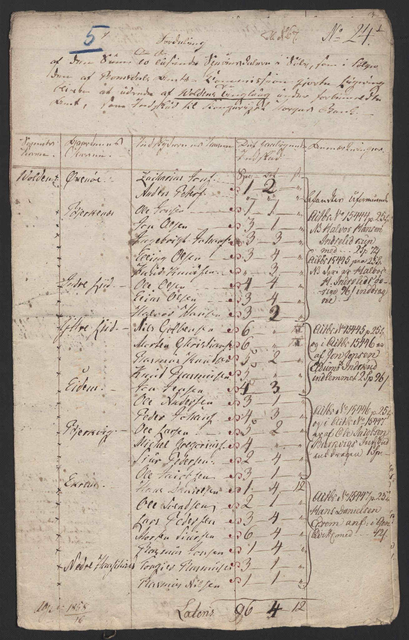 Sølvskatten 1816, NOBA/SOLVSKATTEN/A/L0044: Bind 45: Sunnmøre fogderi, 1816, p. 42