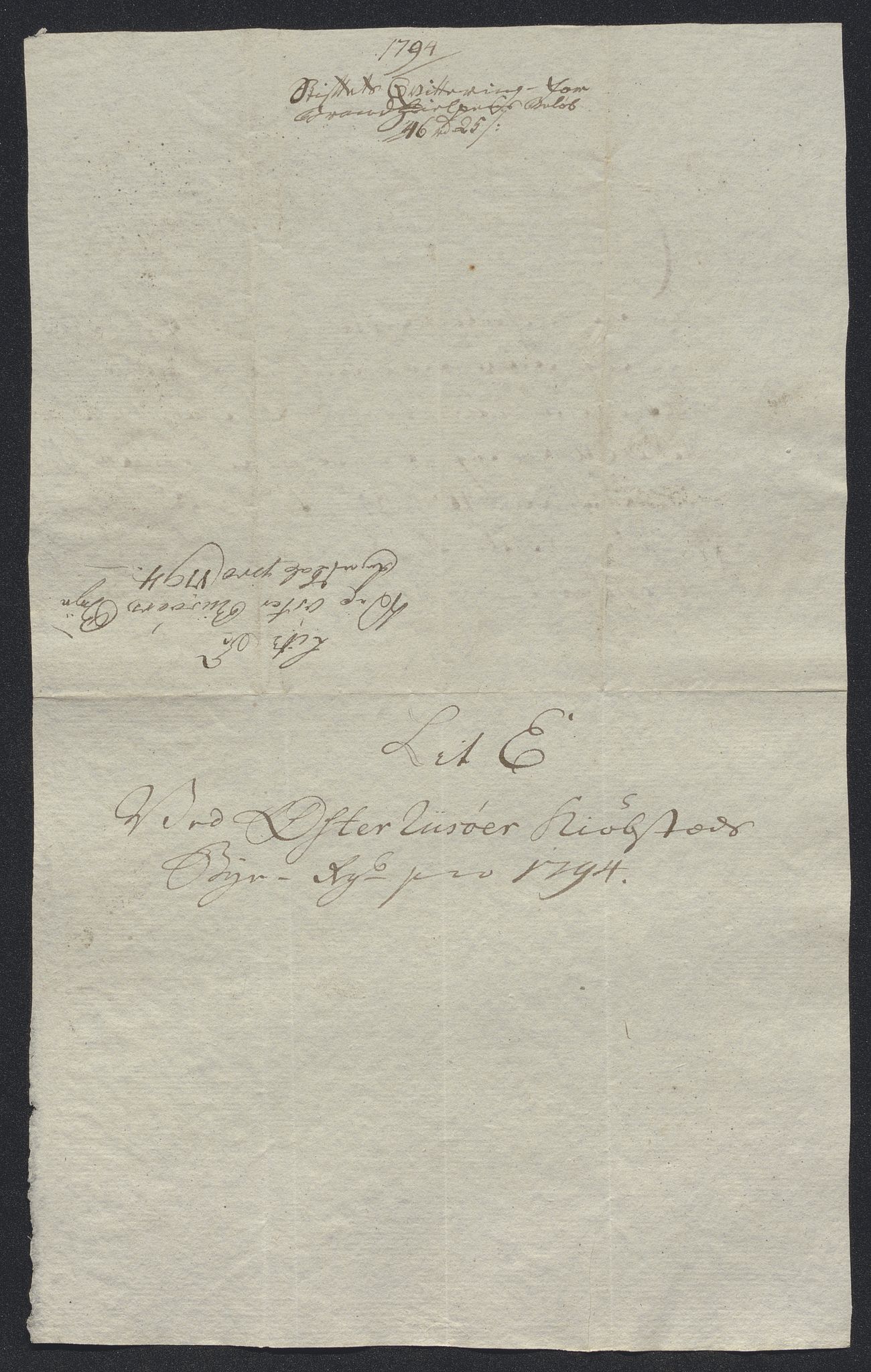 Danske Kanselli 1800-1814, AV/RA-EA-3024/K/Kk/Kka/Kkac/L0234: Kjøpstadregnskap Øster Risør, 1791-1795, p. 382