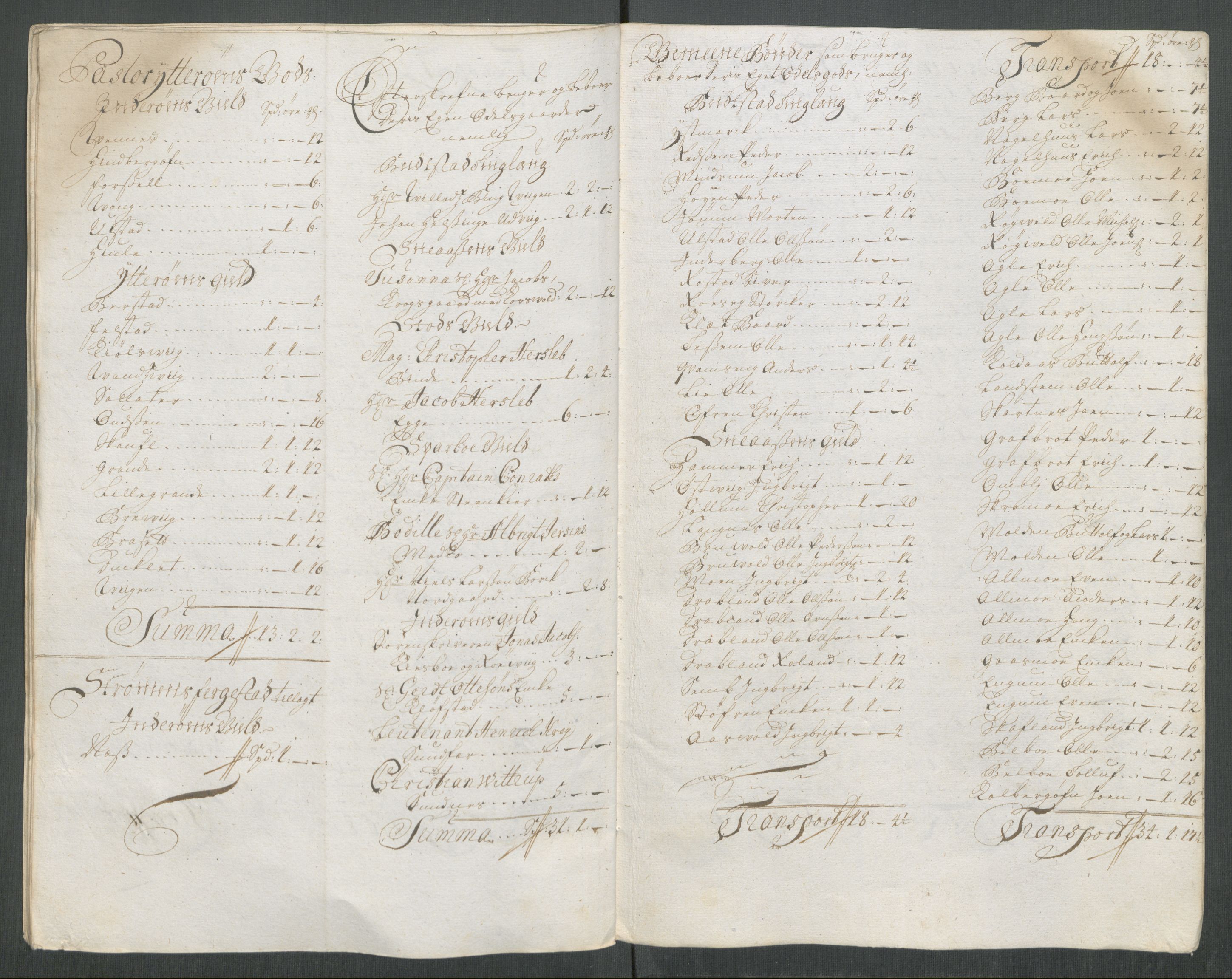 Rentekammeret inntil 1814, Reviderte regnskaper, Fogderegnskap, RA/EA-4092/R63/L4320: Fogderegnskap Inderøy, 1712, p. 319