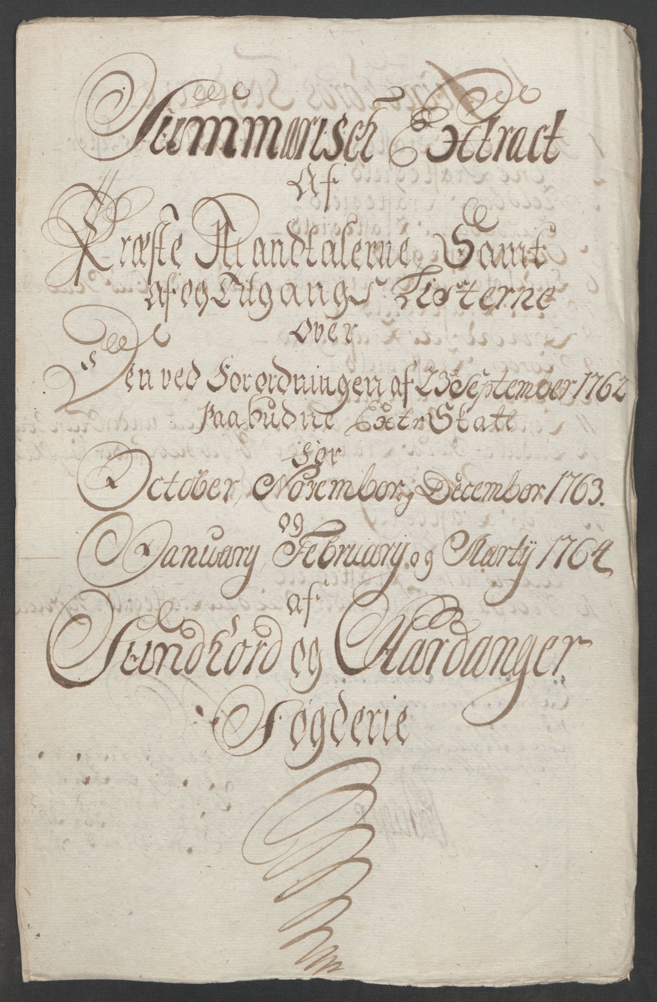 Rentekammeret inntil 1814, Reviderte regnskaper, Fogderegnskap, RA/EA-4092/R48/L3136: Ekstraskatten Sunnhordland og Hardanger, 1762-1772, p. 64