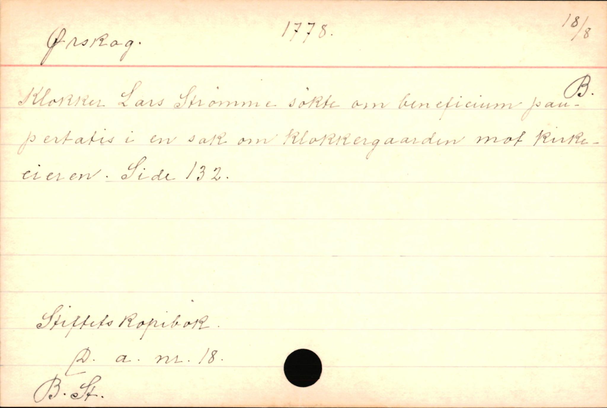 Haugen, Johannes - lærer, AV/SAB-SAB/PA-0036/01/L0001: Om klokkere og lærere, 1521-1904, p. 11090