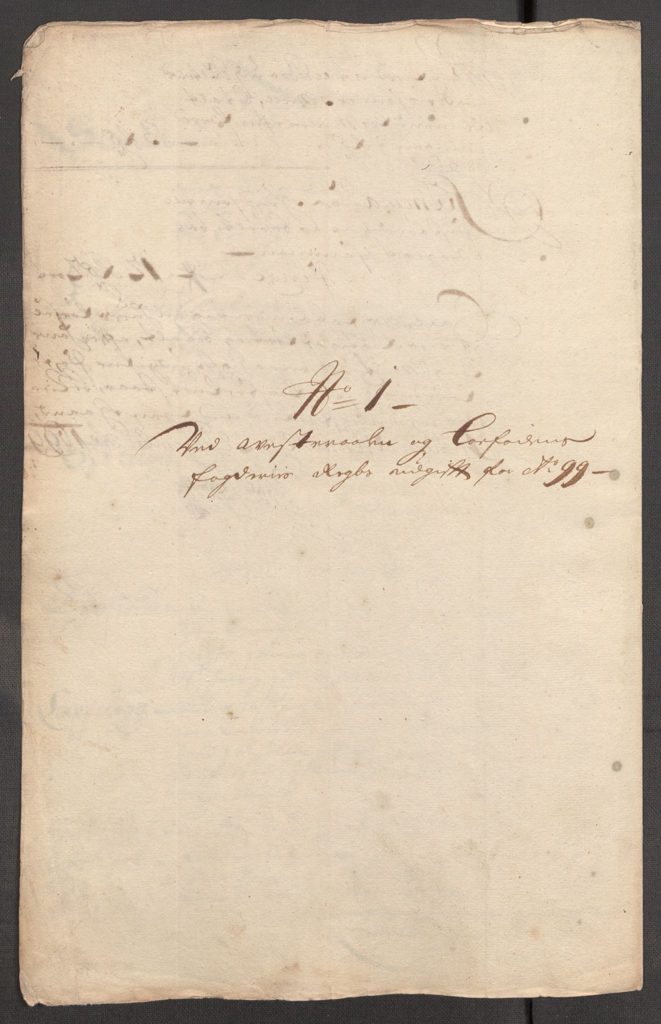 Rentekammeret inntil 1814, Reviderte regnskaper, Fogderegnskap, RA/EA-4092/R67/L4678: Fogderegnskap Vesterålen, Andenes og Lofoten, 1696-1708, p. 318