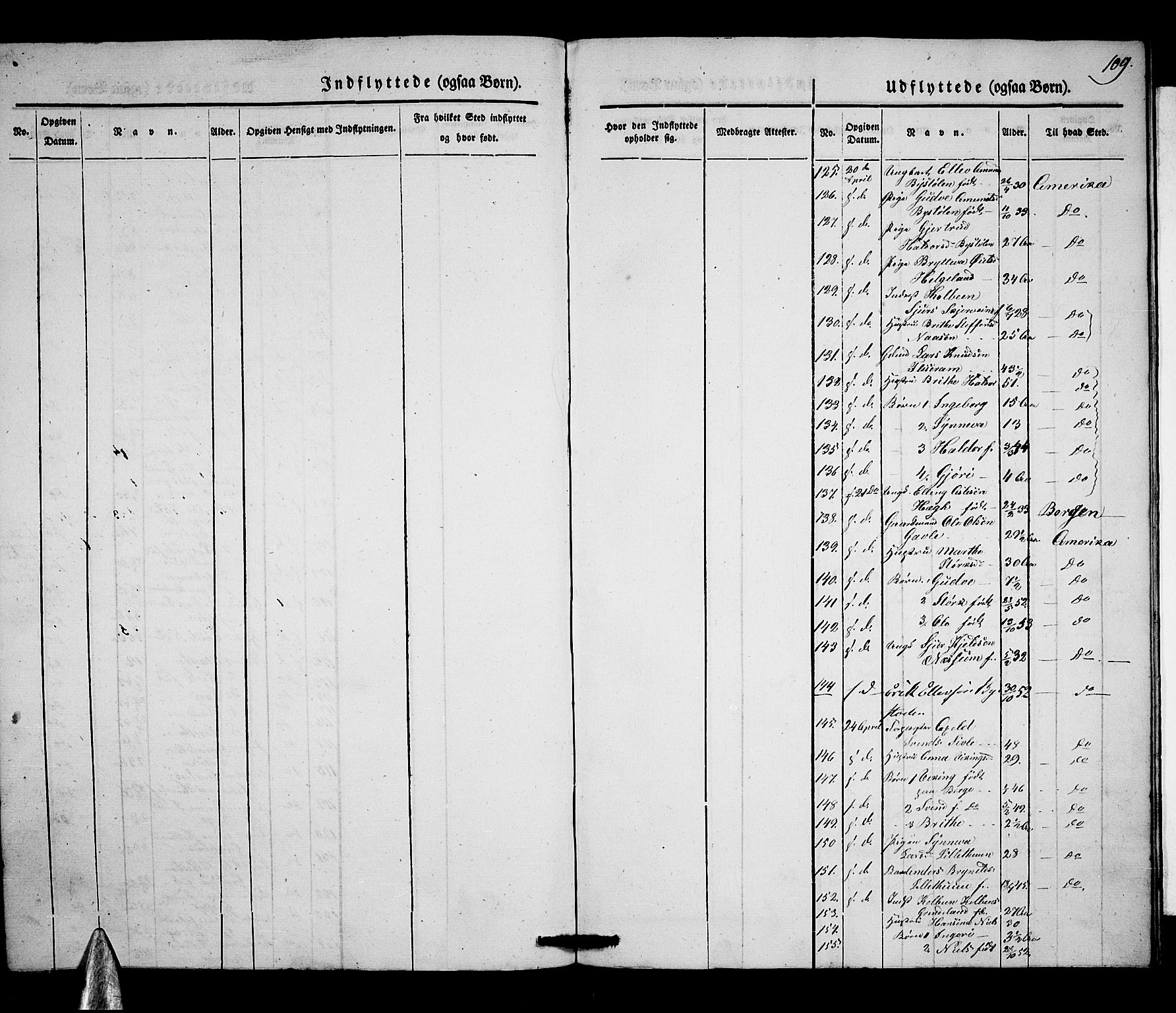 Voss sokneprestembete, AV/SAB-A-79001/H/Haa: Parish register (official) no. A 15, 1845-1855, p. 109