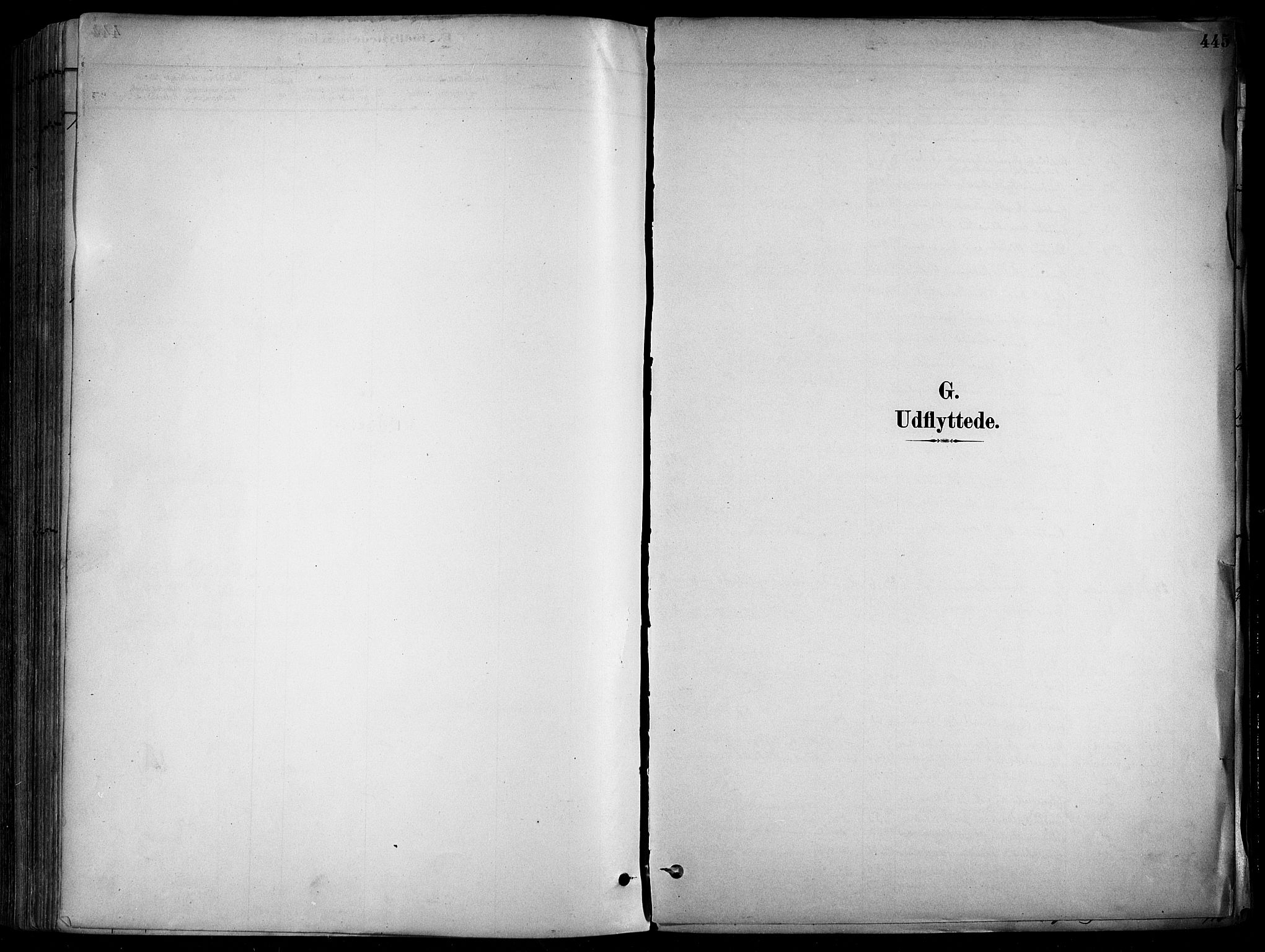 Alvdal prestekontor, SAH/PREST-060/H/Ha/Haa/L0002: Parish register (official) no. 2, 1883-1906, p. 445