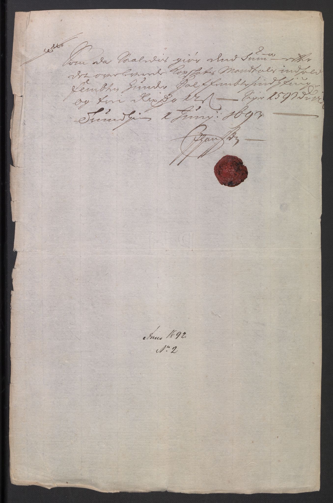 Rentekammeret inntil 1814, Reviderte regnskaper, Byregnskaper, AV/RA-EA-4066/R/Rs/L0506: [S2] Kontribusjonsregnskap, 1691-1692, p. 666