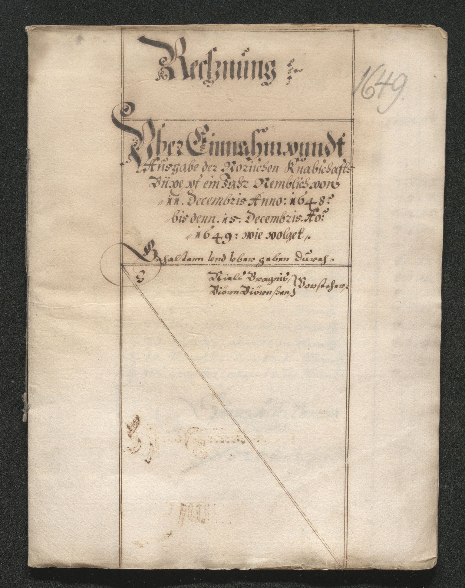 Kongsberg Sølvverk 1623-1816, SAKO/EA-3135/001/D/Di/Dib/L0004: Regnskaper for knappschaftkassen , 1630-1663, p. 322