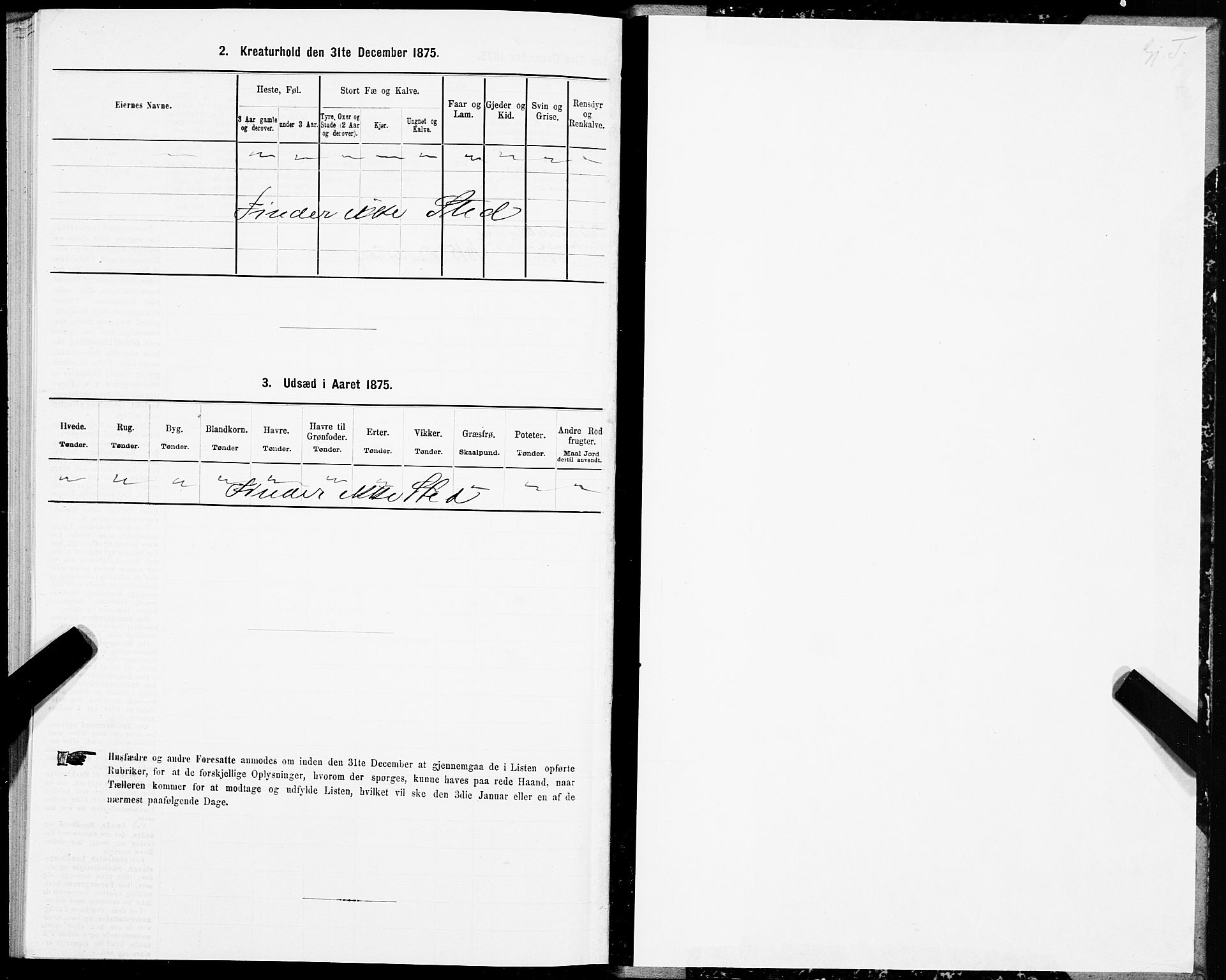 SAT, 1875 census for 1865P Vågan, 1875