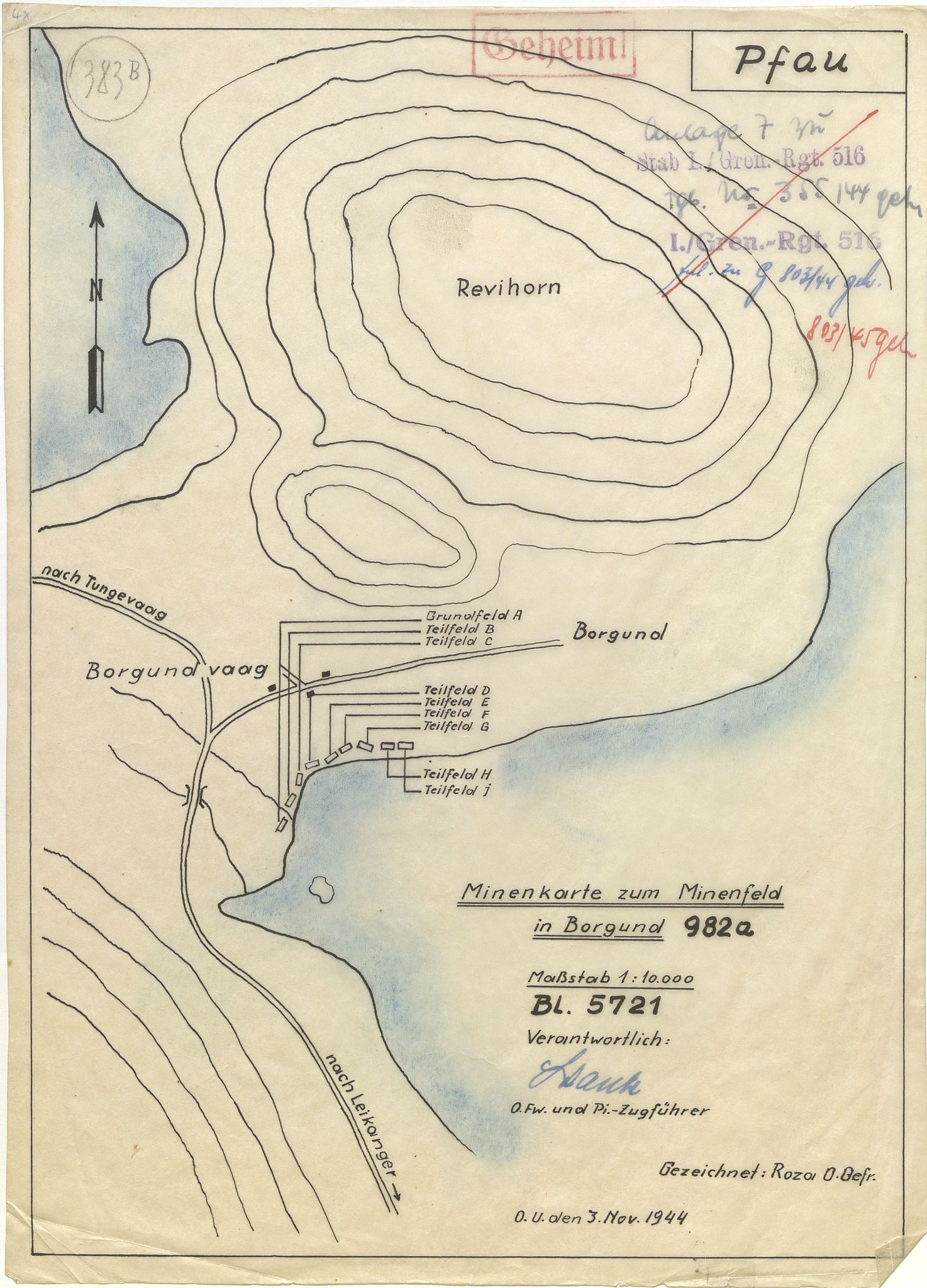 Distriktskommando Vestlandet - DKV, AV/SAB-A-100376/018/T/Ta/Tab/Tabb/L0022: Lnr: 371-387, Feltnr. 5623-1h - 5722/3/1g, Stryn - Straumshavn, 1942-1945, p. 21