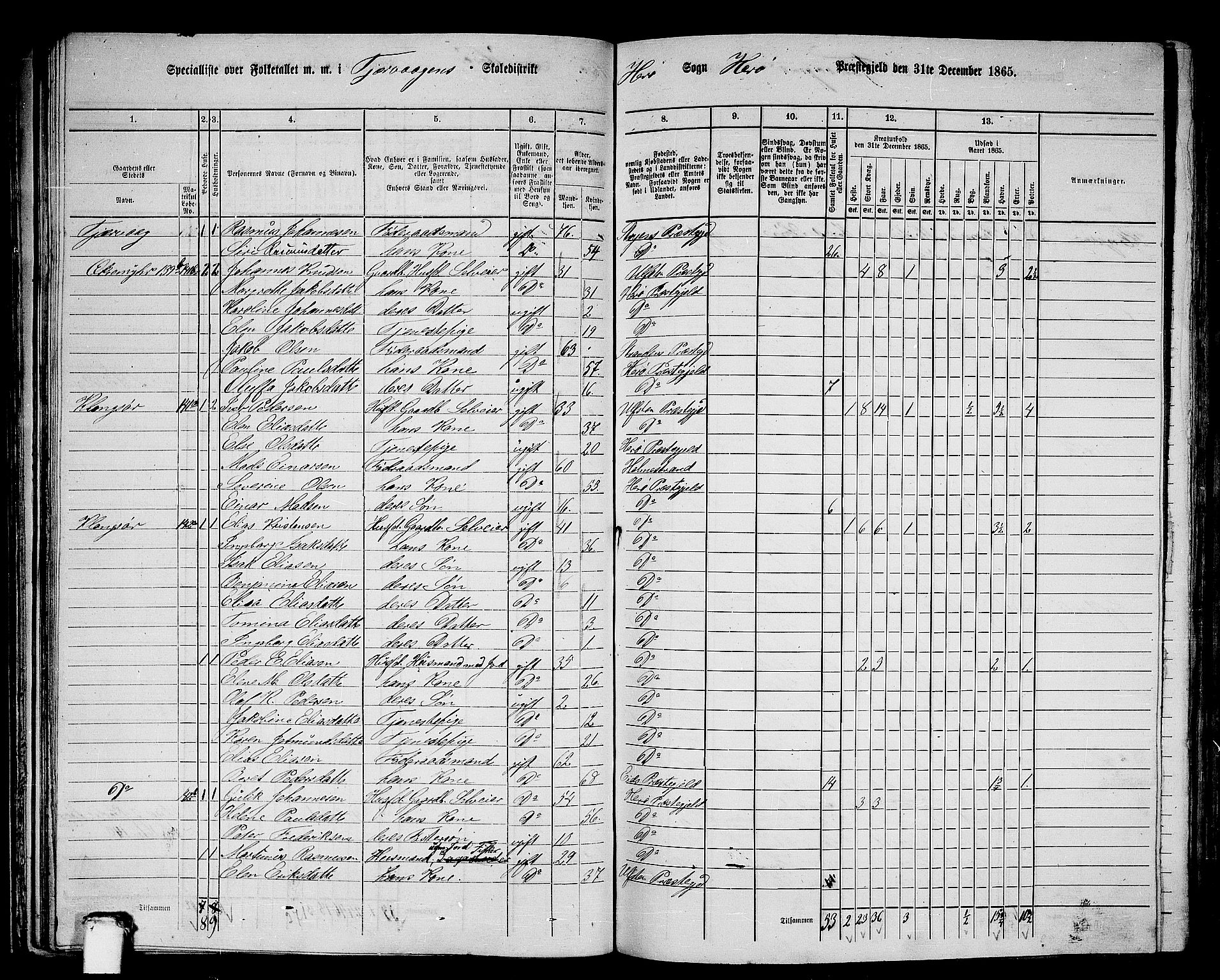RA, 1865 census for Herøy, 1865, p. 78
