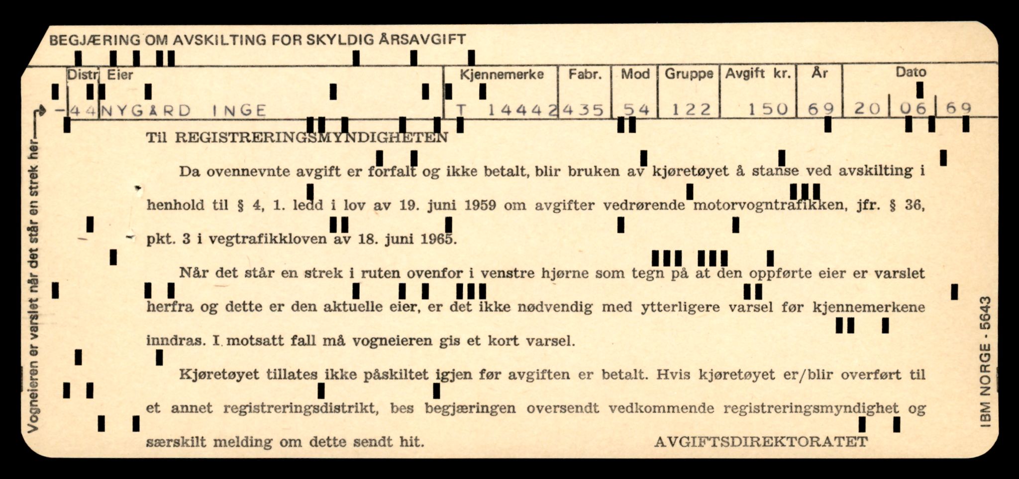 Møre og Romsdal vegkontor - Ålesund trafikkstasjon, AV/SAT-A-4099/F/Fe/L0045: Registreringskort for kjøretøy T 14320 - T 14444, 1927-1998, p. 3214