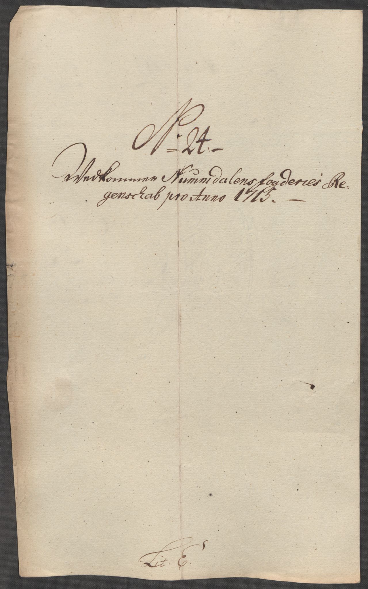 Rentekammeret inntil 1814, Reviderte regnskaper, Fogderegnskap, AV/RA-EA-4092/R64/L4436: Fogderegnskap Namdal, 1715, p. 199