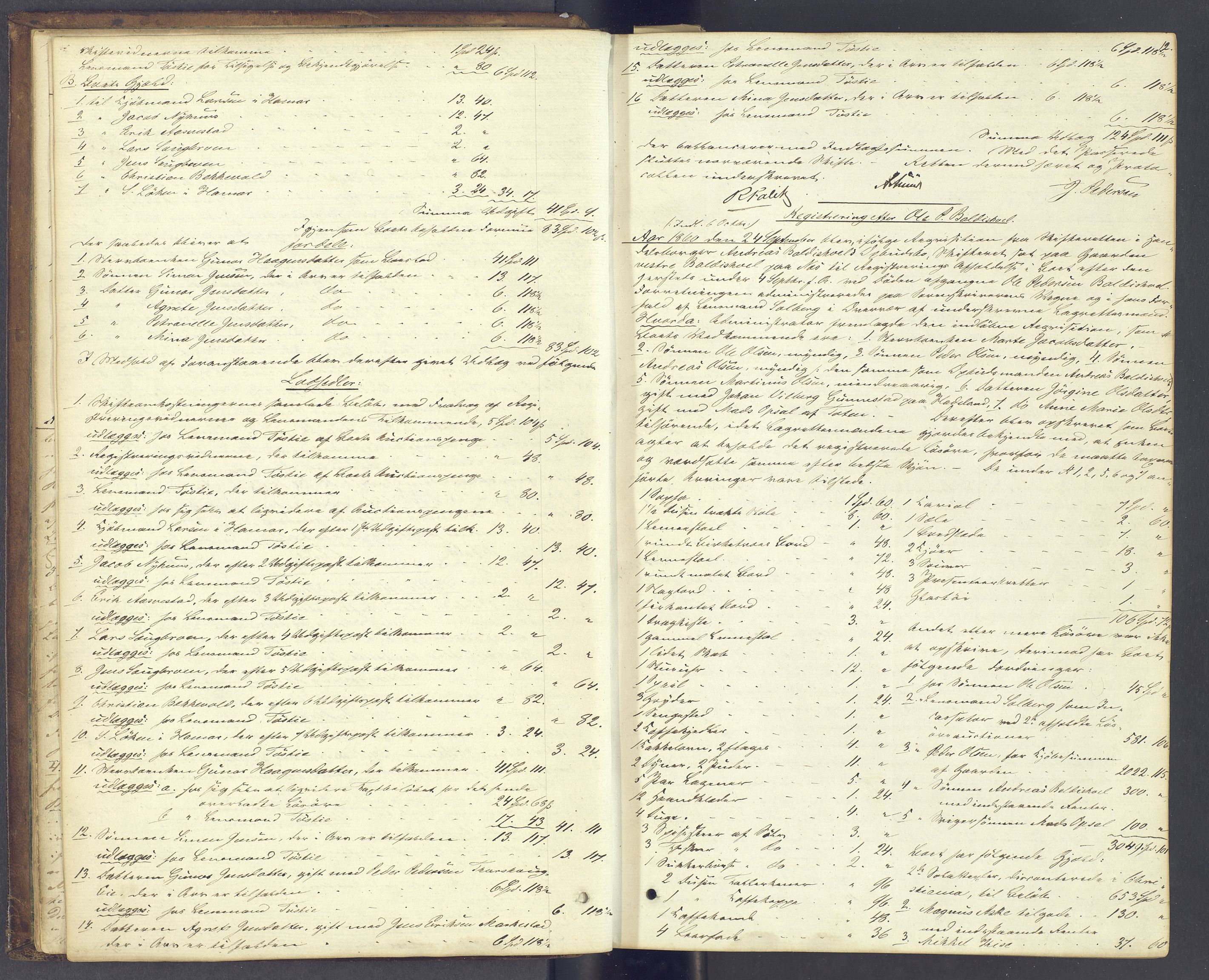Nord-Hedmark sorenskriveri, AV/SAH-TING-012/J/Ja/L0013: Skifteprotokoll, 1860-1867, p. 11b-12a