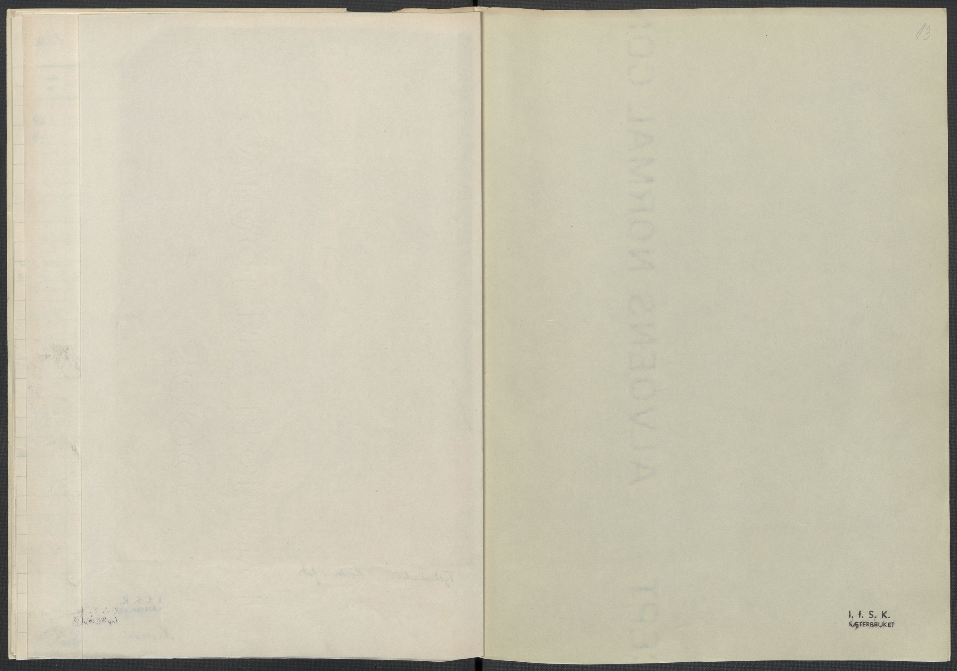 Instituttet for sammenlignende kulturforskning, AV/RA-PA-0424/F/Fc/L0007/0003: Eske B7: / Telemark (perm XVIII), 1934, p. 13