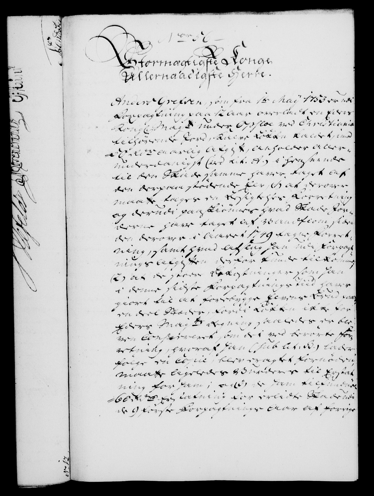 Rentekammeret, Kammerkanselliet, RA/EA-3111/G/Gf/Gfa/L0045: Norsk relasjons- og resolusjonsprotokoll (merket RK 52.45), 1763, p. 234