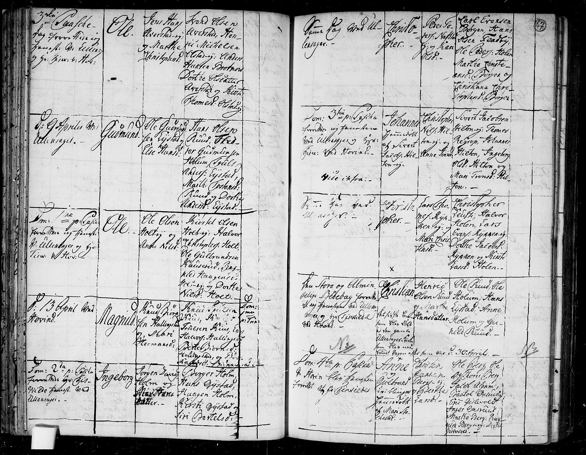 Ullensaker prestekontor Kirkebøker, AV/SAO-A-10236a/F/Fa/L0006: Parish register (official) no. I 6, 1762-1785, p. 67