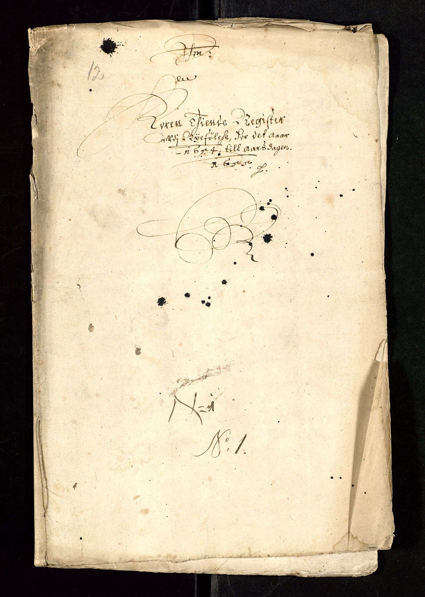 Stavanger len, AV/SAST-A-101870/Ob/L0031: Diverse, 1654-1663, p. 2