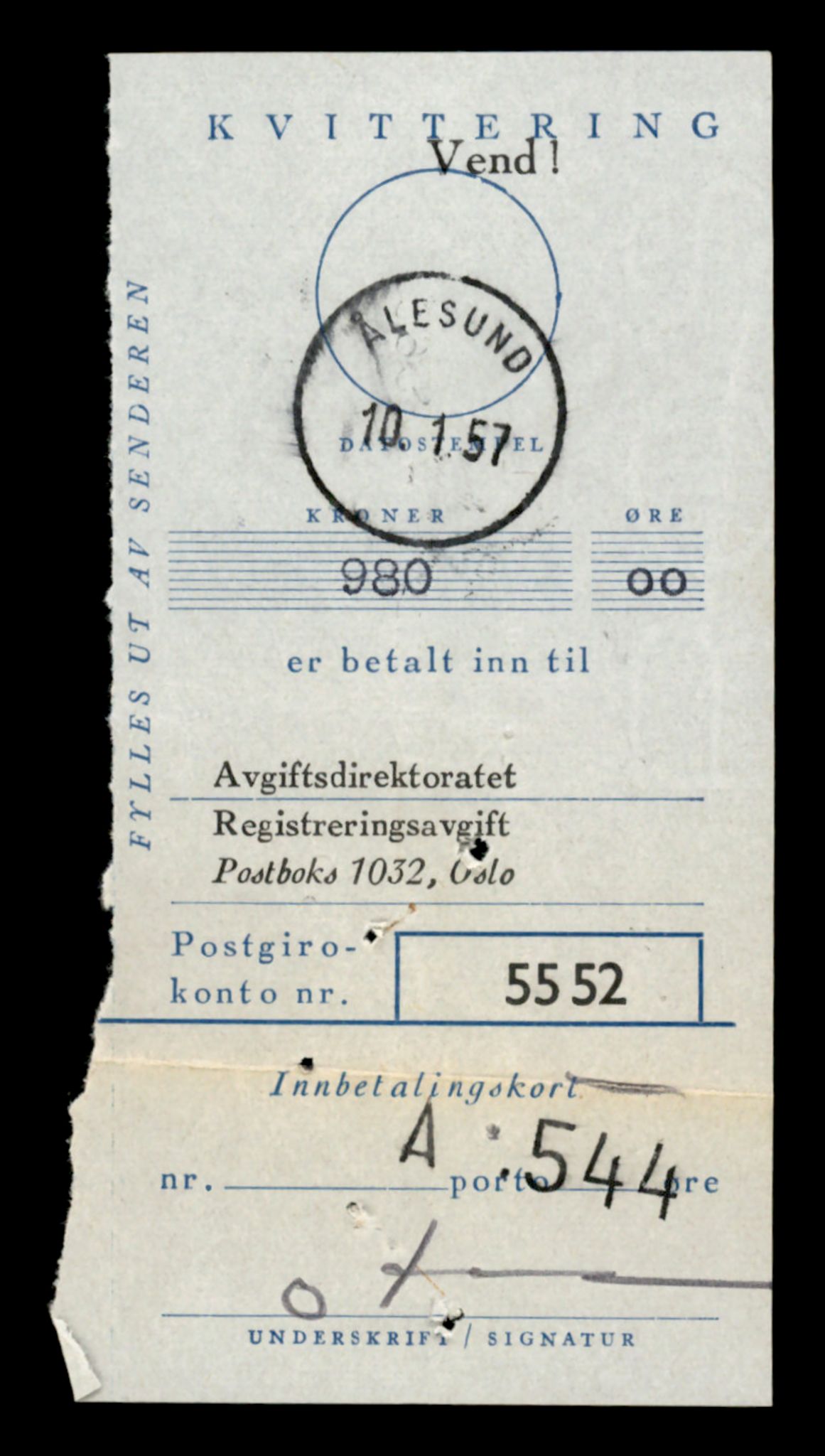 Møre og Romsdal vegkontor - Ålesund trafikkstasjon, SAT/A-4099/F/Fe/L0033: Registreringskort for kjøretøy T 12151 - T 12474, 1927-1998, p. 1531