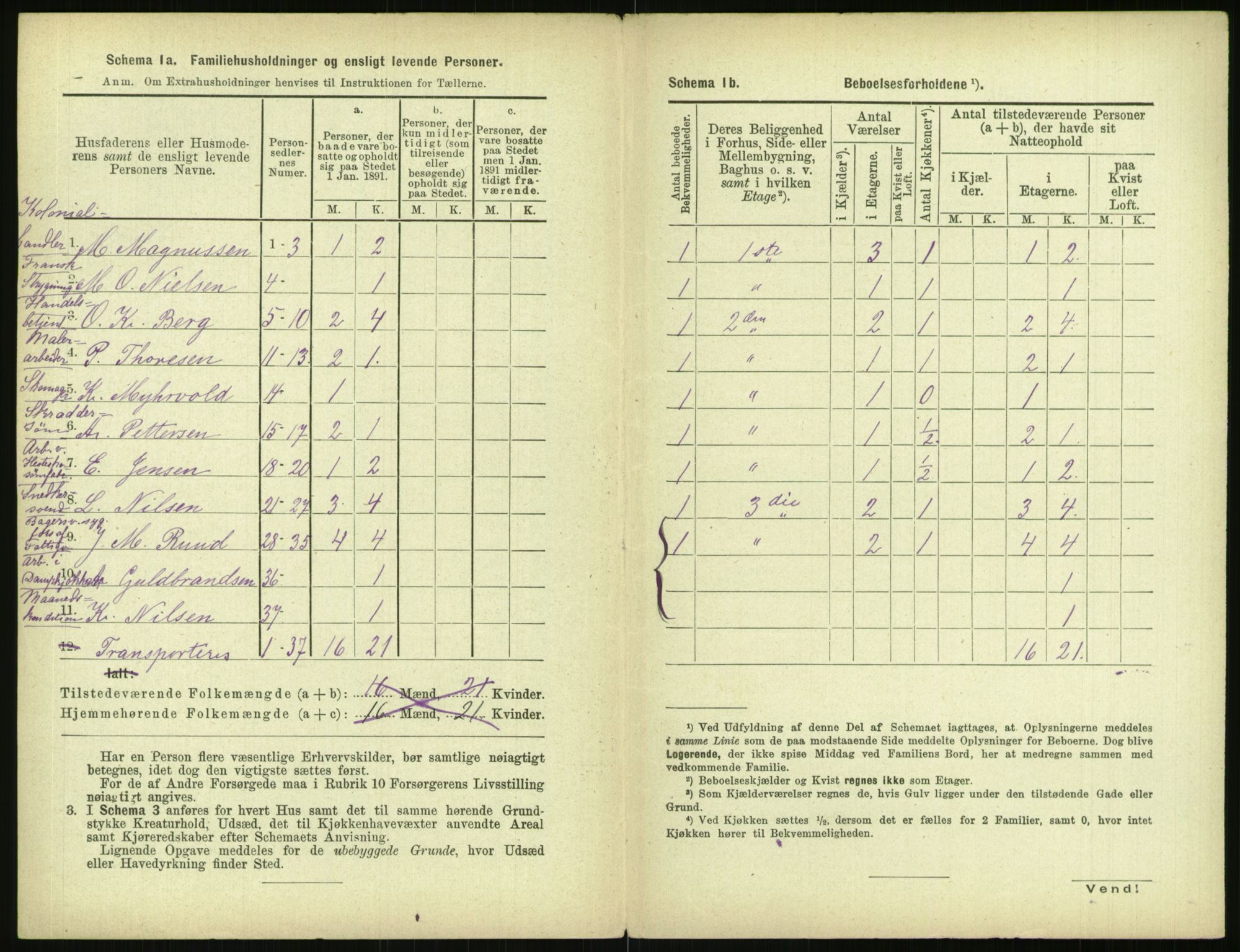 RA, 1891 census for 0301 Kristiania, 1891, p. 145294