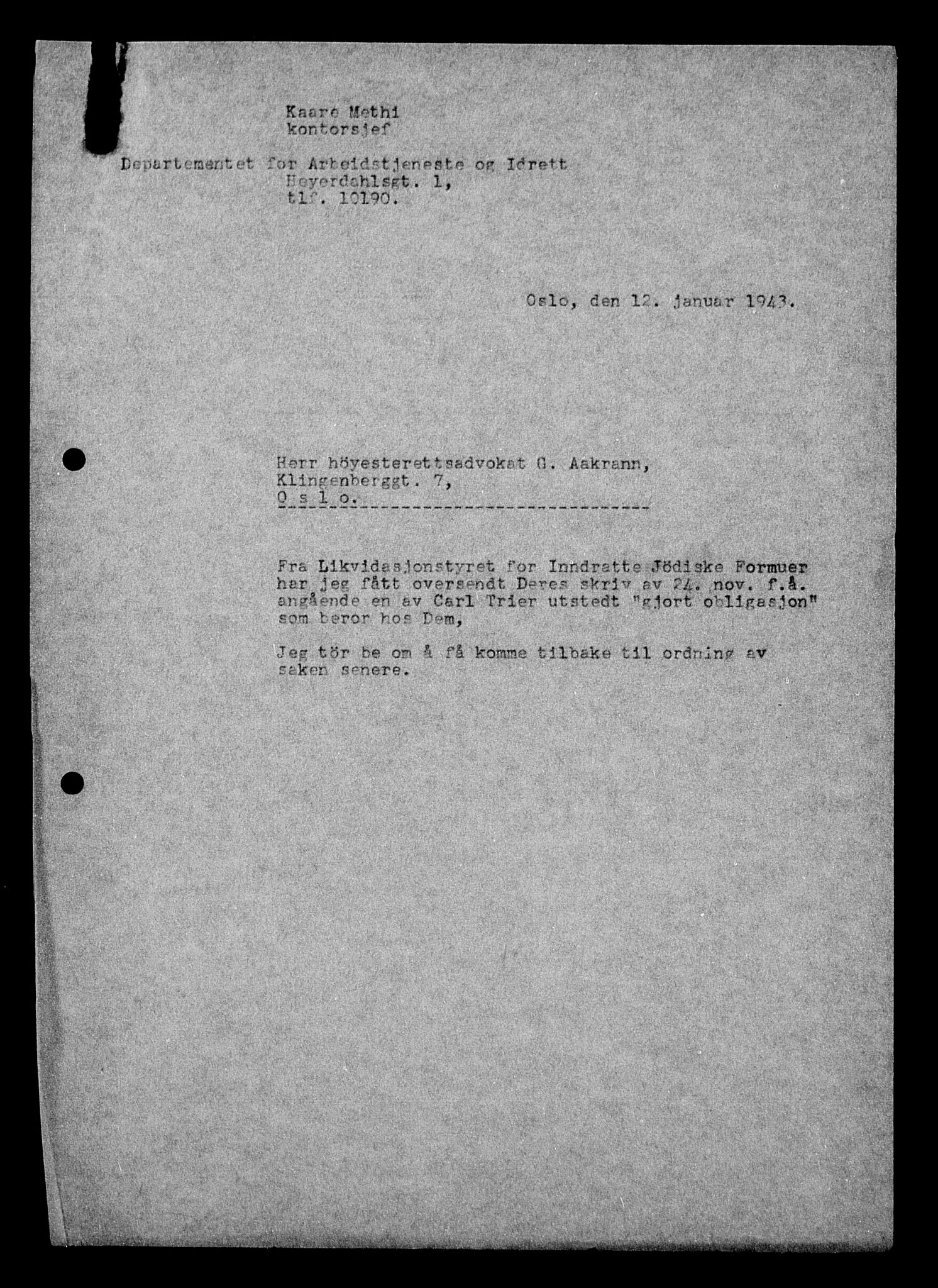 Justisdepartementet, Tilbakeføringskontoret for inndratte formuer, AV/RA-S-1564/H/Hc/Hcc/L0984: --, 1945-1947, p. 404