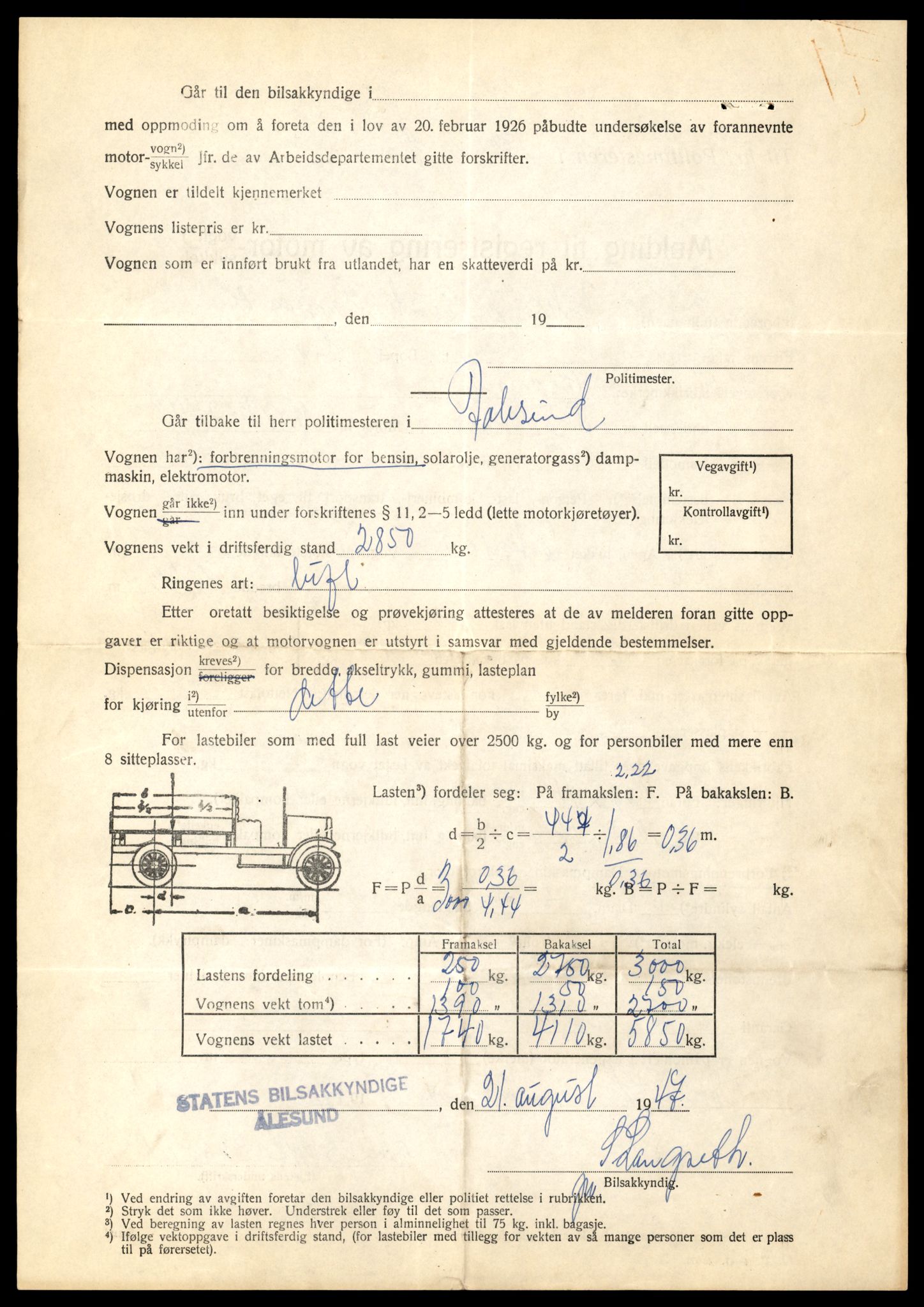 Møre og Romsdal vegkontor - Ålesund trafikkstasjon, AV/SAT-A-4099/F/Fe/L0019: Registreringskort for kjøretøy T 10228 - T 10350, 1927-1998, p. 592