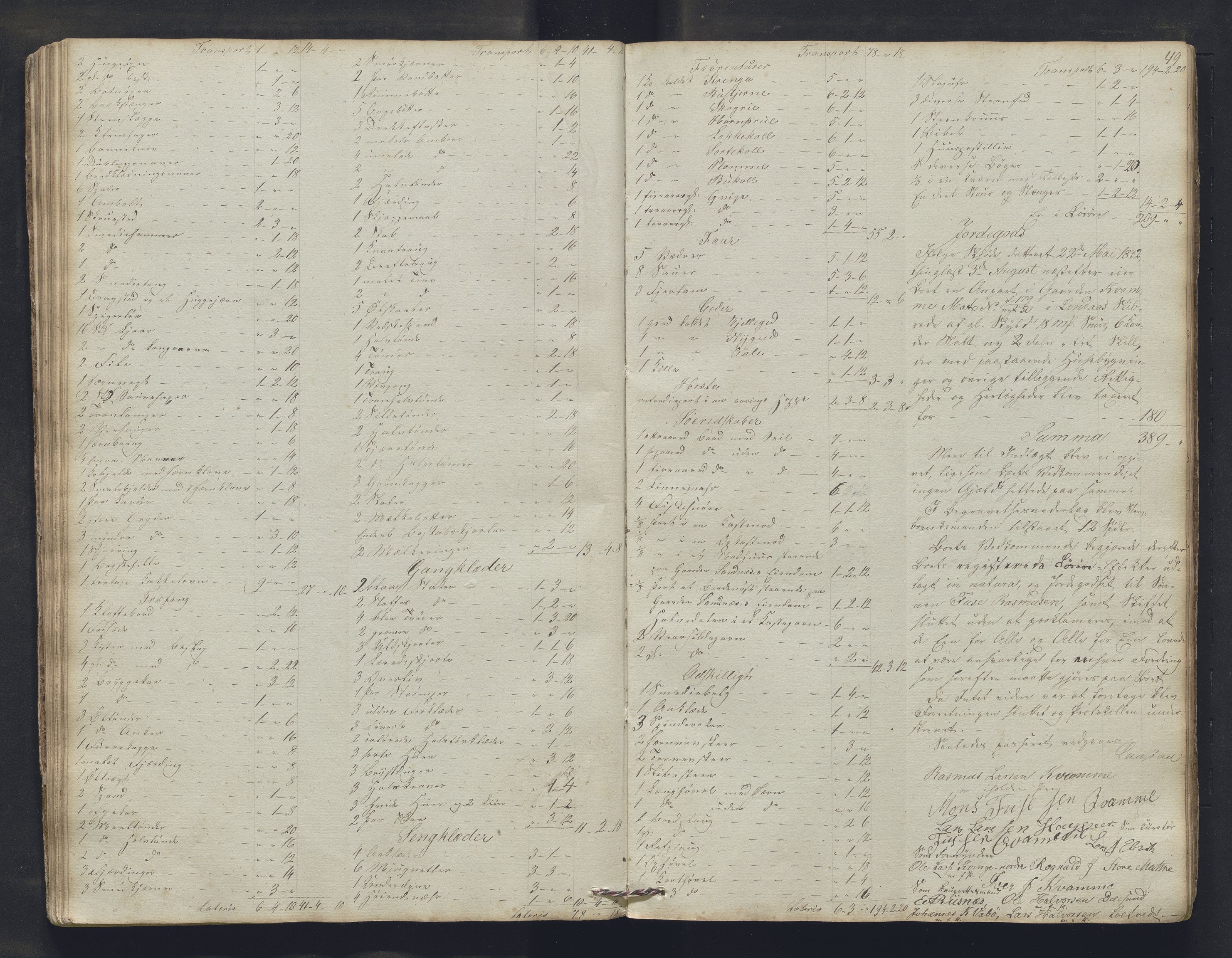 Nordhordland sorenskrivar, AV/SAB-A-2901/1/H/Hb/L0015: Registreringsprotokollar, 1846-1850, p. 49