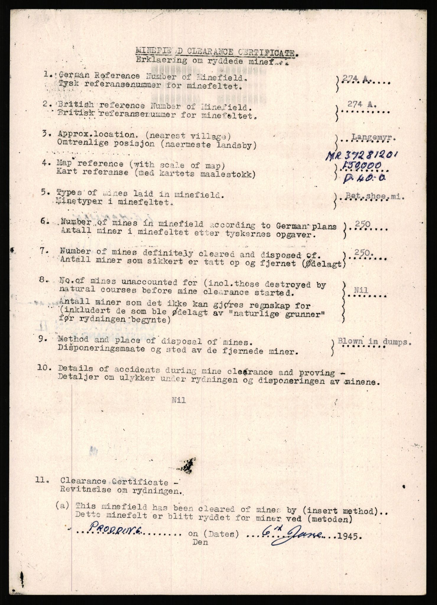 Deutscher Oberbefehlshaber Norwegen (DOBN), AV/RA-RAFA-2197/D/Dl/L0115: DB Zone Stavanger Abt. Ia, 1945, p. 768