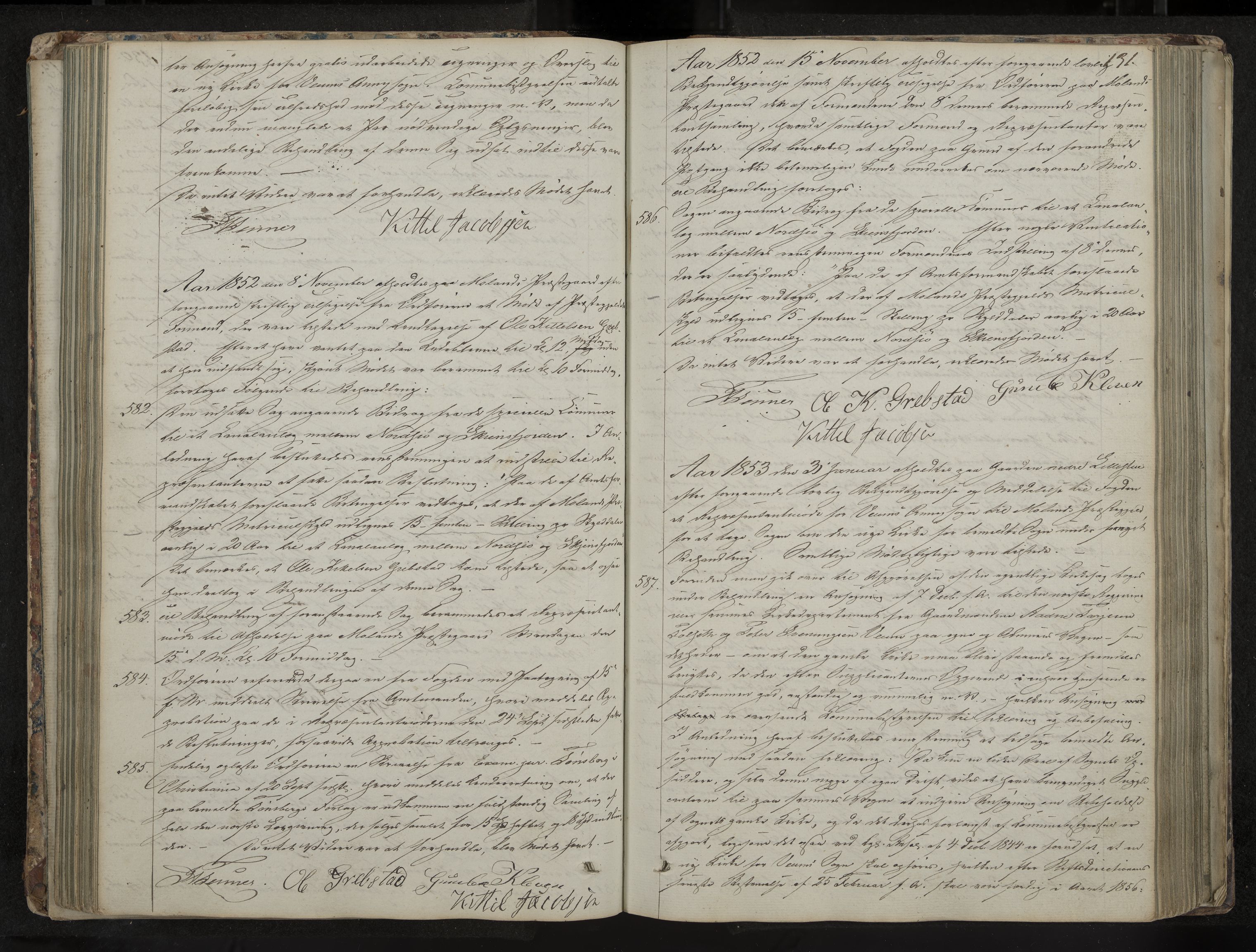 Fyresdal formannskap og sentraladministrasjon, IKAK/0831021-1/Aa/L0001: Møtebok, 1837-1876, p. 131