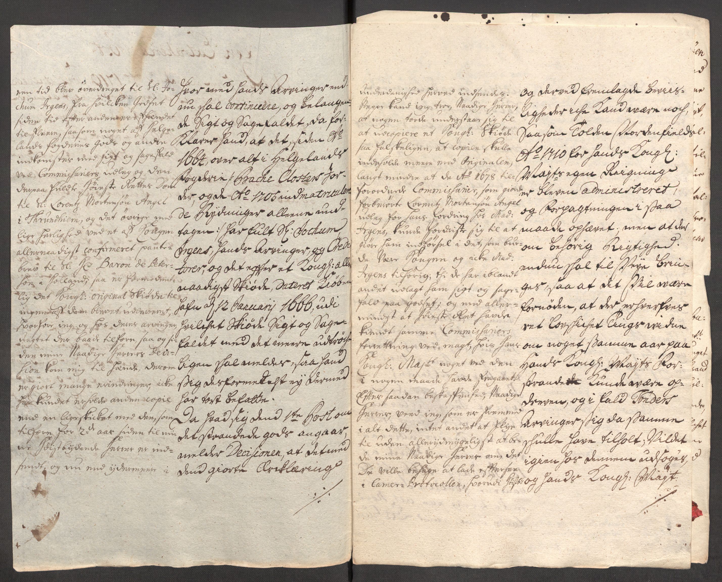 Rentekammeret inntil 1814, Reviderte regnskaper, Fogderegnskap, AV/RA-EA-4092/R65/L4511: Fogderegnskap Helgeland, 1710-1711, p. 217