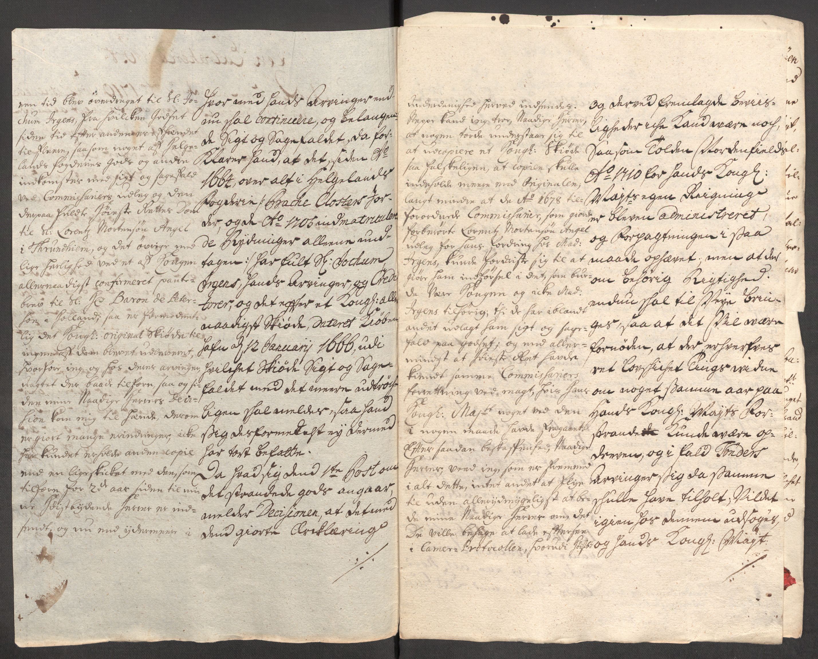 Rentekammeret inntil 1814, Reviderte regnskaper, Fogderegnskap, RA/EA-4092/R65/L4511: Fogderegnskap Helgeland, 1710-1711, p. 217