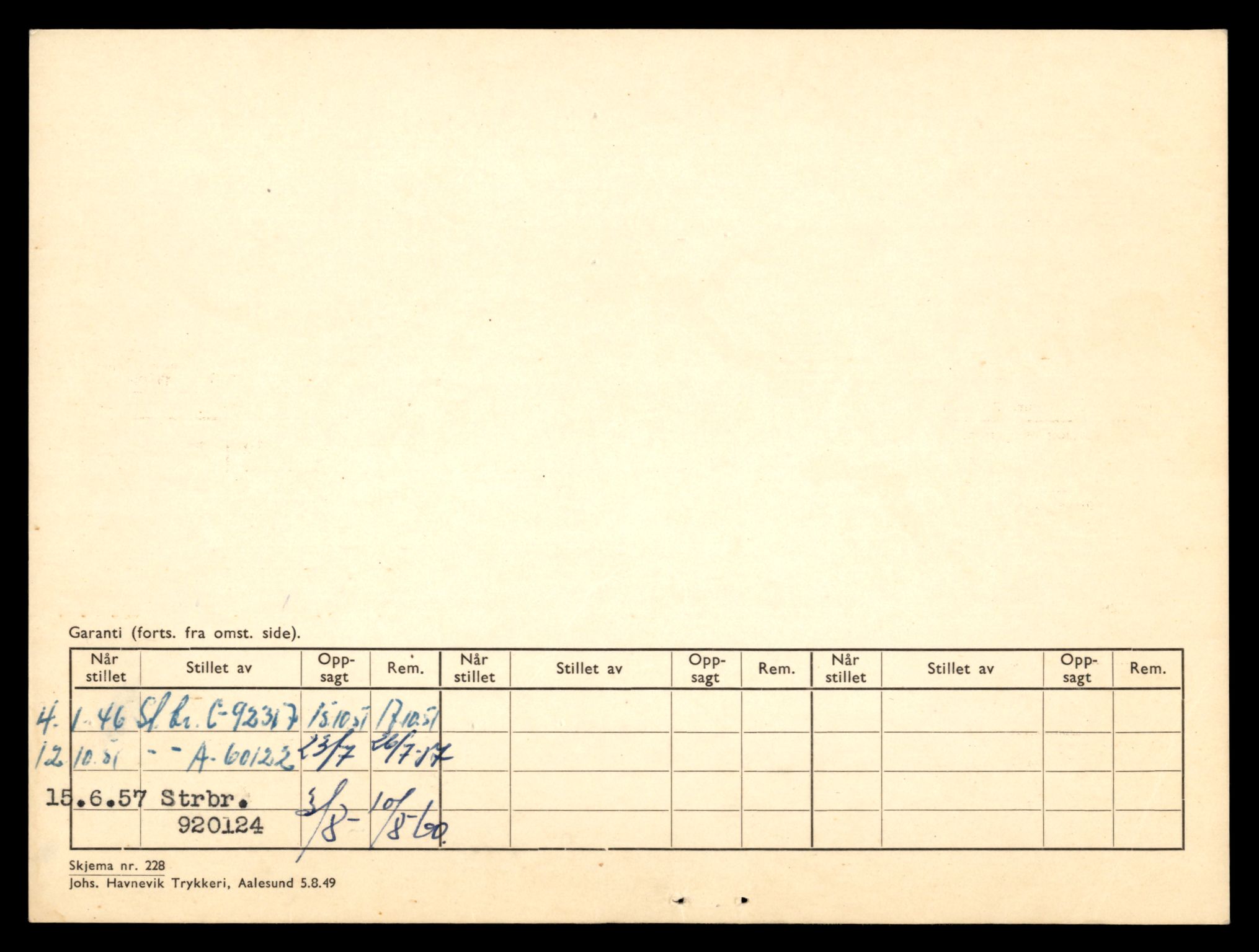 Møre og Romsdal vegkontor - Ålesund trafikkstasjon, SAT/A-4099/F/Fe/L0003: Registreringskort for kjøretøy T 232 - T 340, 1927-1998, p. 1086