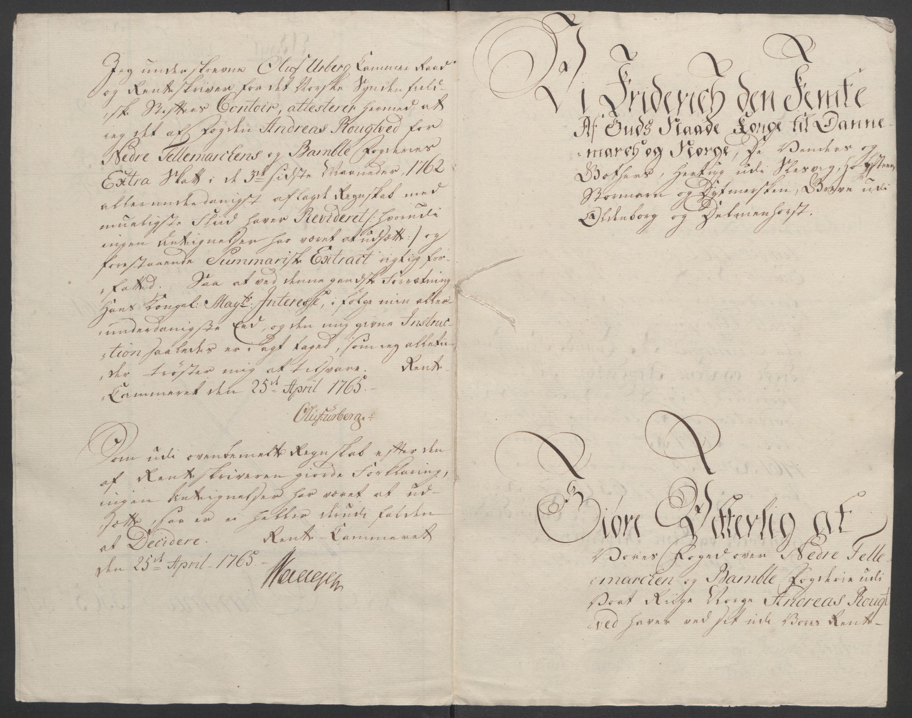 Rentekammeret inntil 1814, Reviderte regnskaper, Fogderegnskap, AV/RA-EA-4092/R37/L2239: Ekstraskatten Nedre Telemark og Bamble, 1762-1763, p. 18