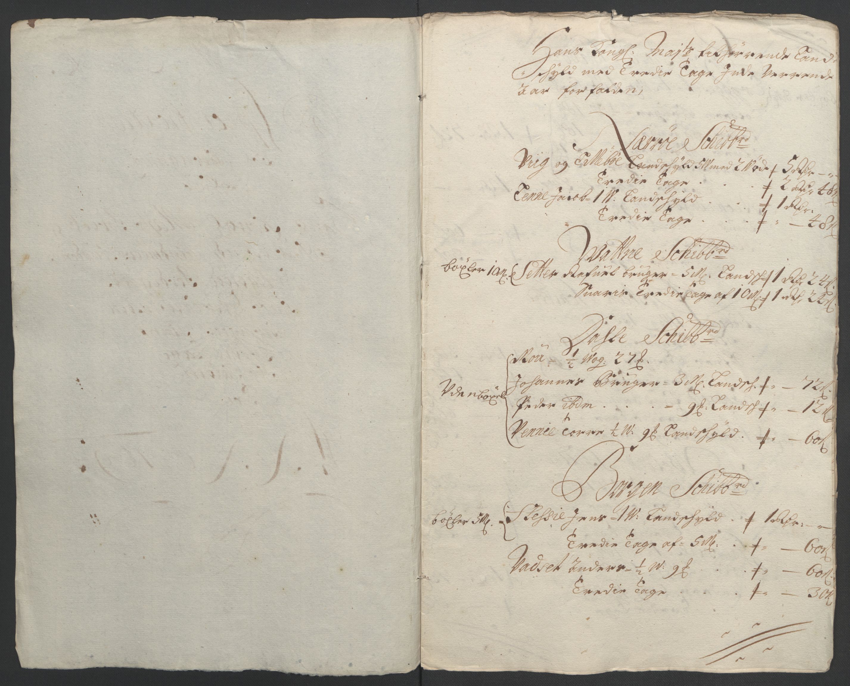 Rentekammeret inntil 1814, Reviderte regnskaper, Fogderegnskap, RA/EA-4092/R54/L3555: Fogderegnskap Sunnmøre, 1694-1695, p. 171