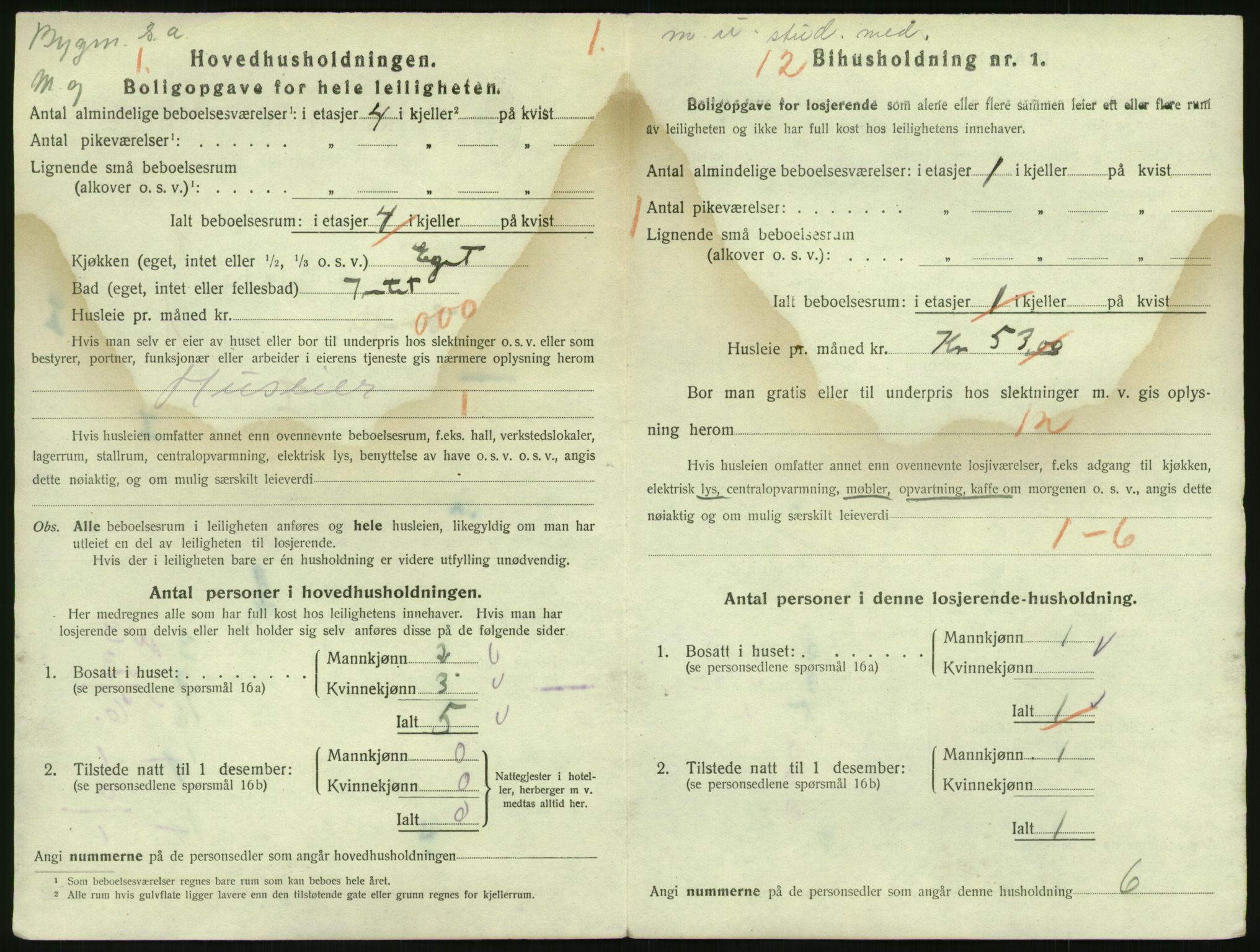 SAO, 1920 census for Kristiania, 1920, p. 55527