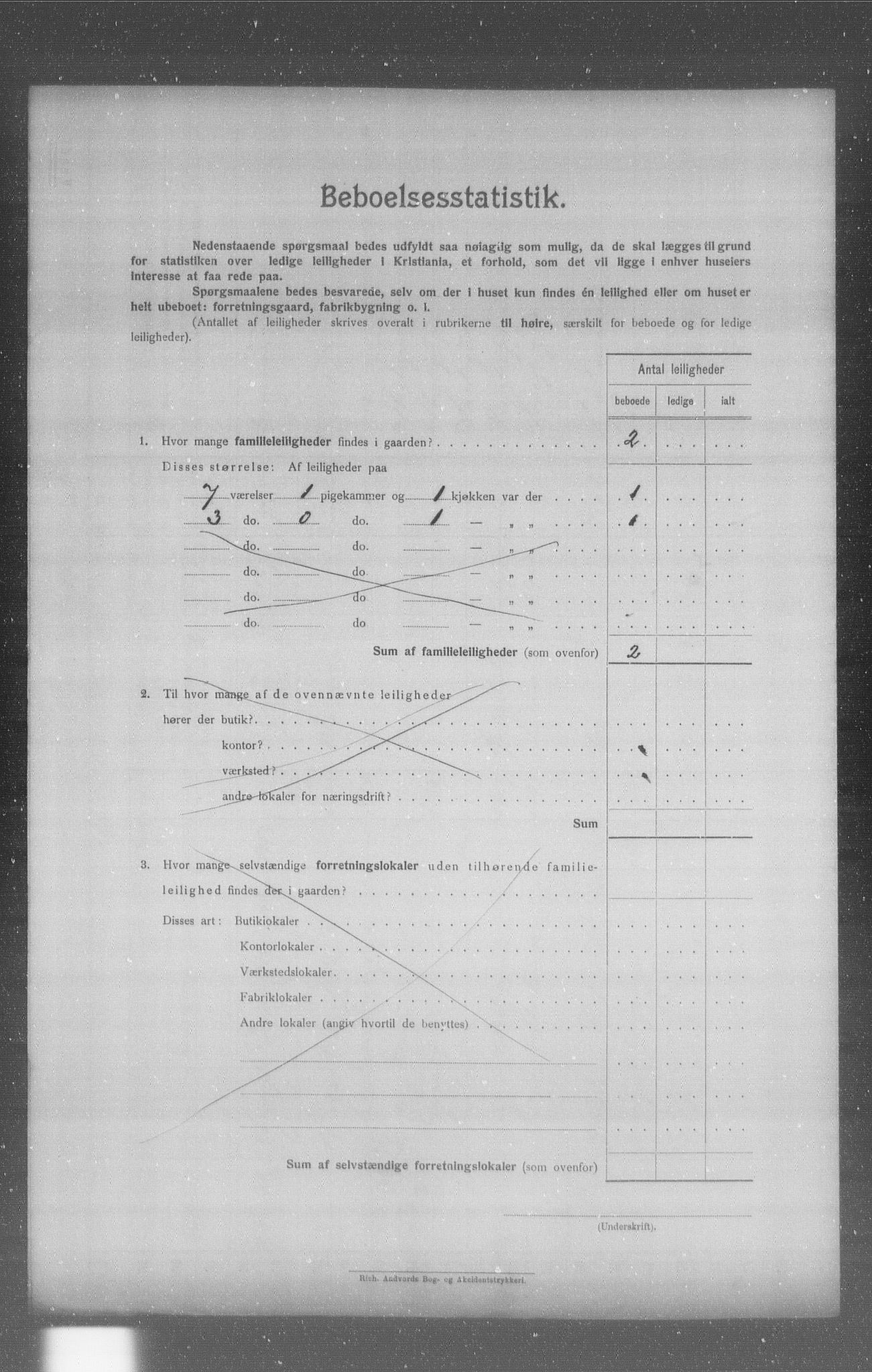 OBA, Municipal Census 1904 for Kristiania, 1904, p. 4844