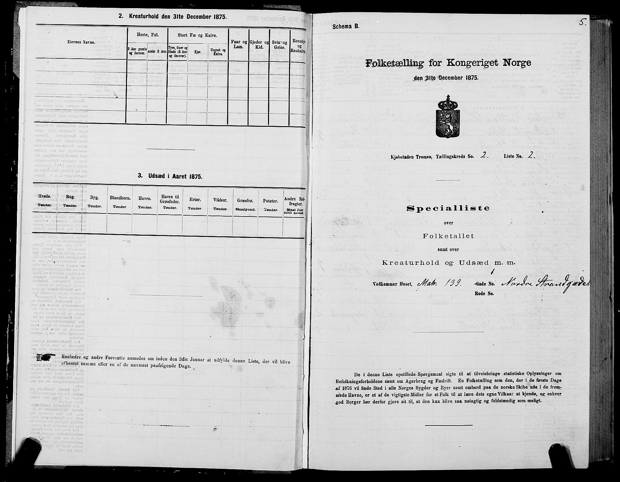 SATØ, 1875 census for 1902P Tromsø, 1875, p. 2005