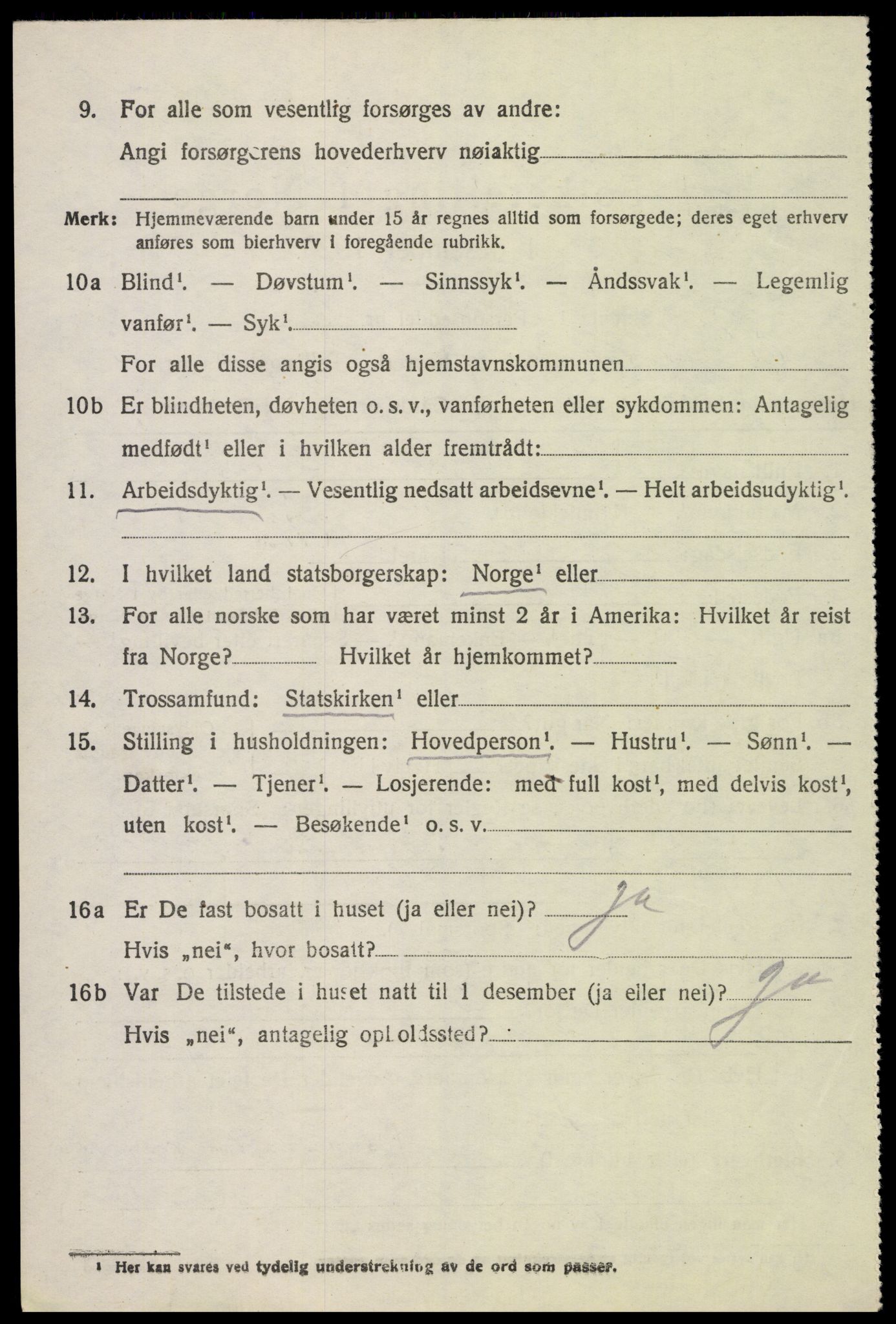 SAH, 1920 census for Ringsaker, 1920, p. 10233
