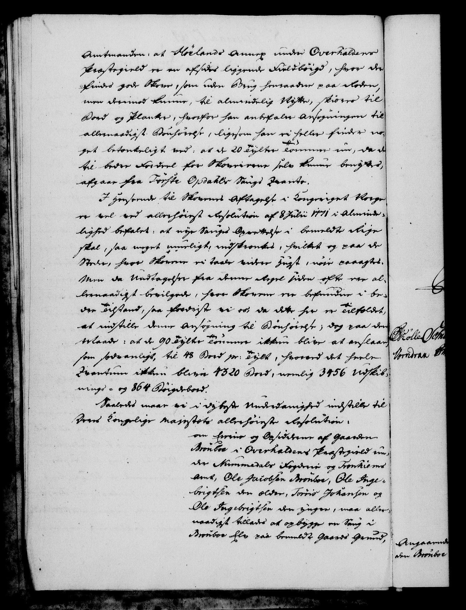 Rentekammeret, Kammerkanselliet, RA/EA-3111/G/Gf/Gfa/L0076: Norsk relasjons- og resolusjonsprotokoll (merket RK 52.76), 1794, p. 28